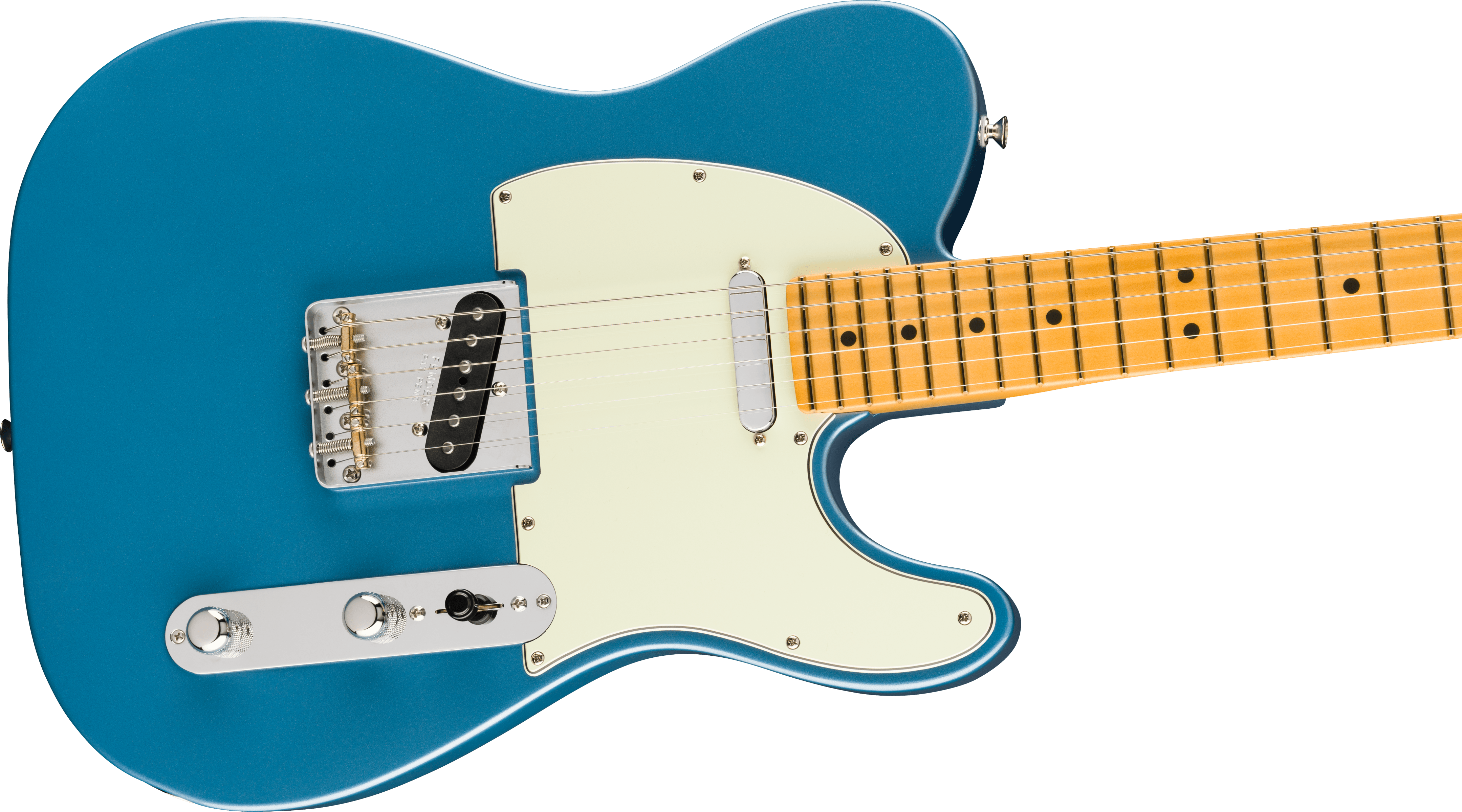 Fender® American Professional Classic Telecaster®, Maple Fingerboard, Faded Lake Placid Blue