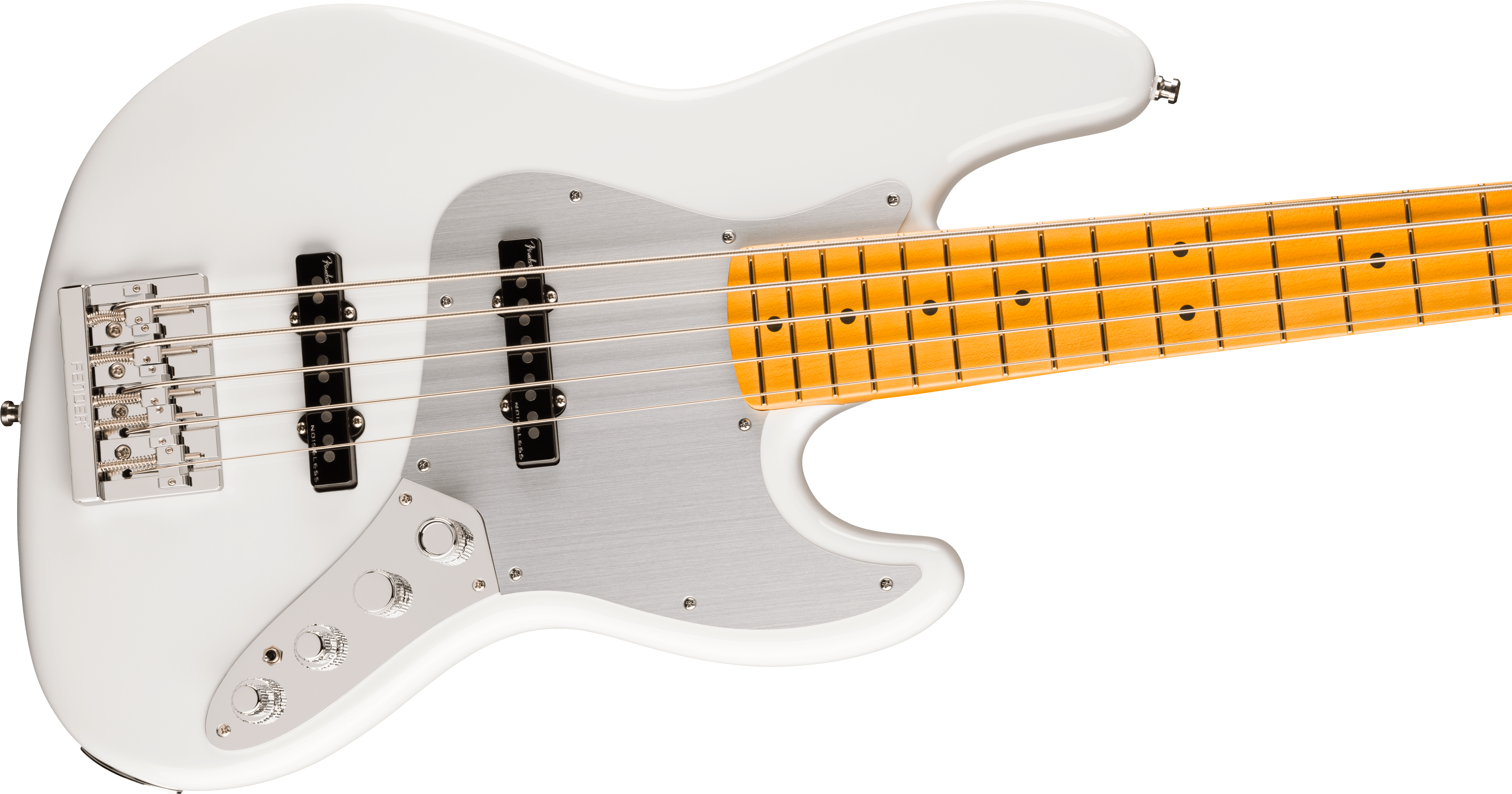 Fender® American Ultra II Jazz Bass® V, Maple Fingerboard, Avalanche