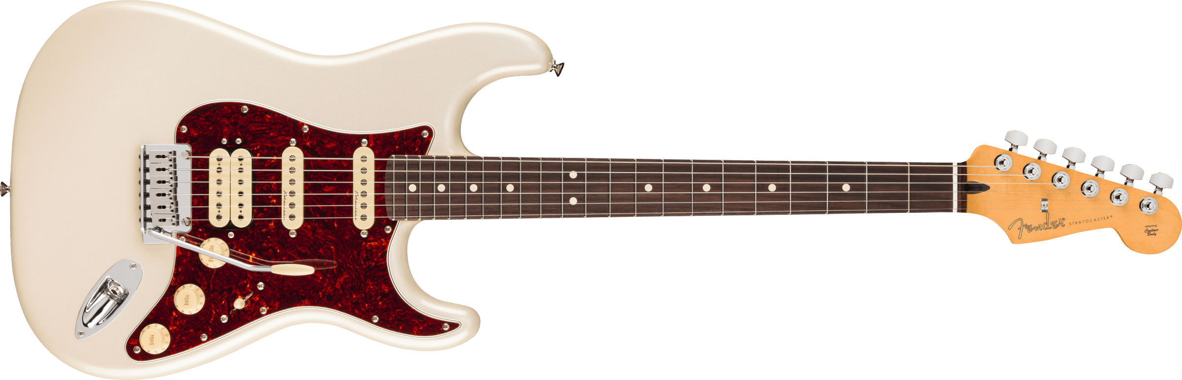 Fender® Player II Modified Stratocaster® HSS, Rosewood Fingerboard, Olympic Pearl