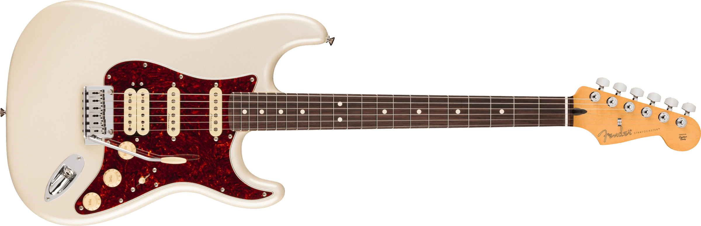 Fender® Player II Modified Stratocaster® HSS, Rosewood Fingerboard, Olympic Pearl