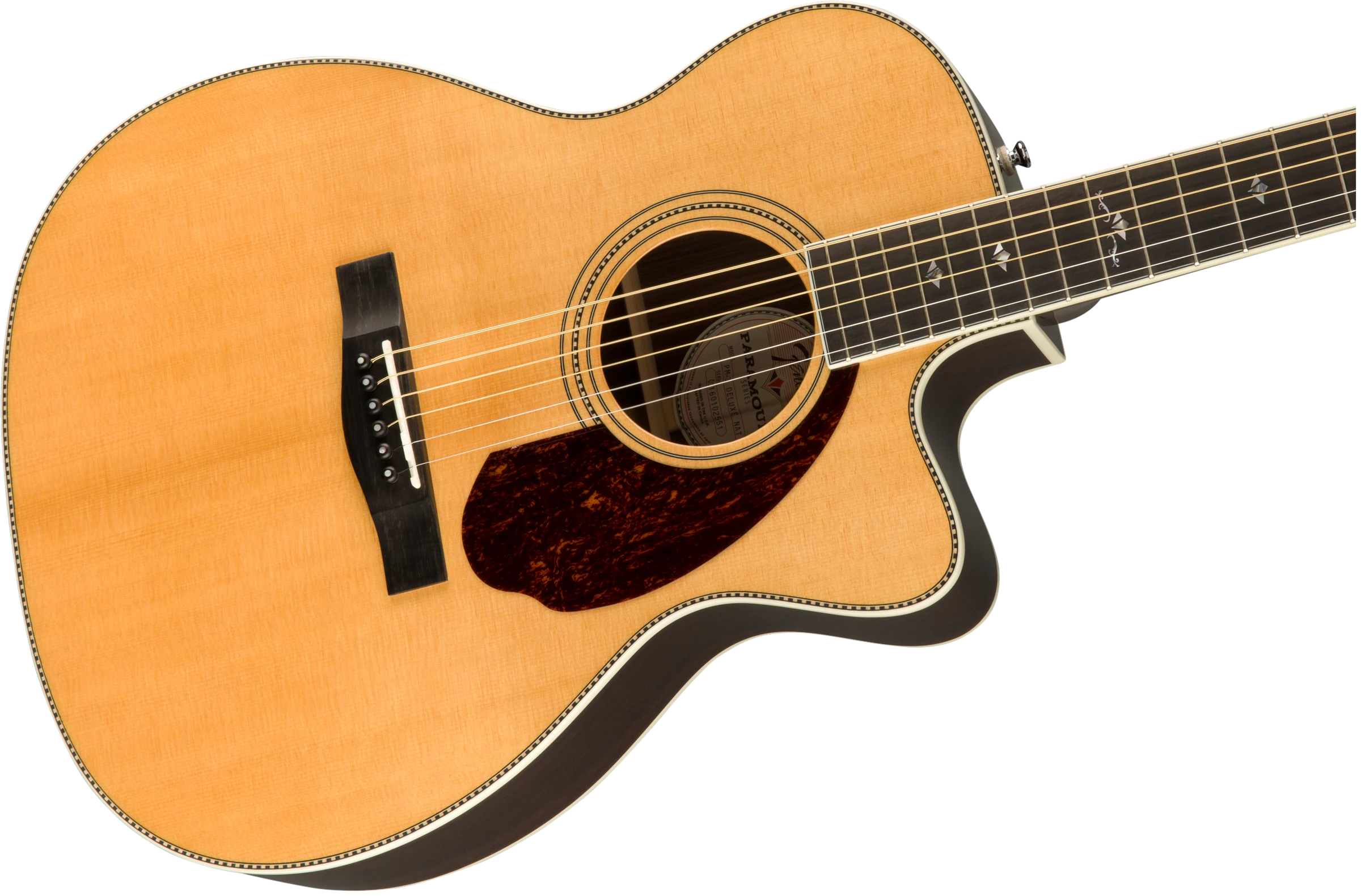 Fender® PM-3 Deluxe Triple 0 with Case, Natural