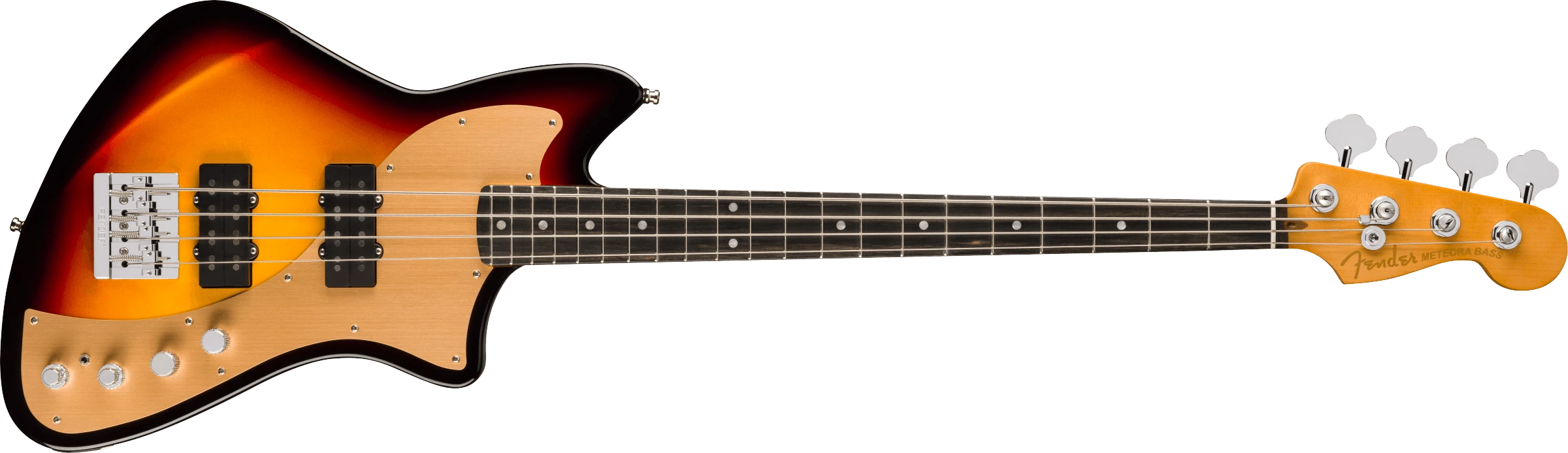 Fender® American Ultra II Meteora® Bass, Ebony Fingerboard, Ultraburst