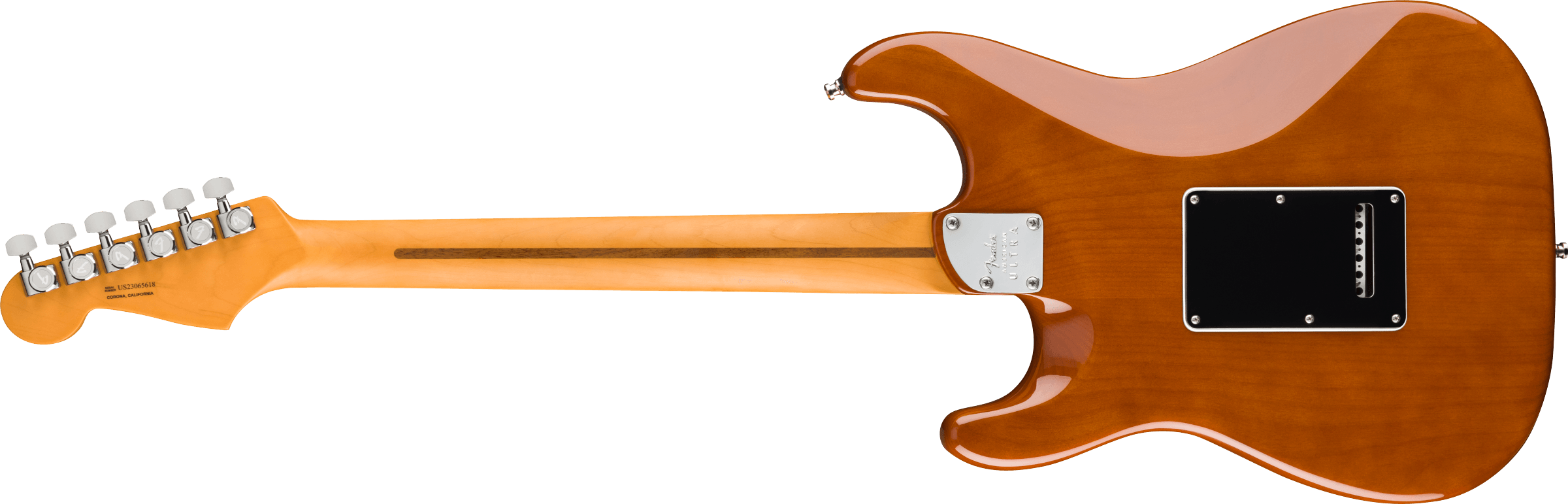 Fender® Limited Edition American Ultra Stratocaster®, Ebony Fingerboard, Tiger Eye