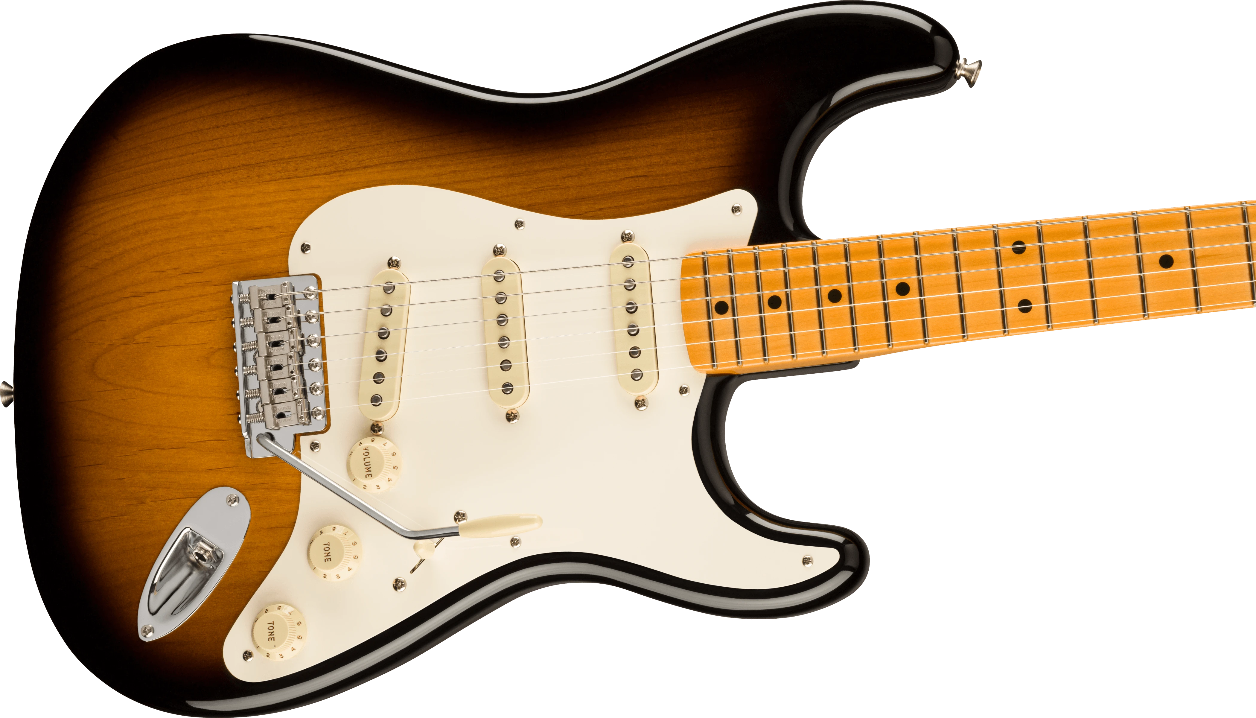 Fender® American Vintage II 1957 Stratocaster®, Maple Fingerboard, 2-Color Sunburst