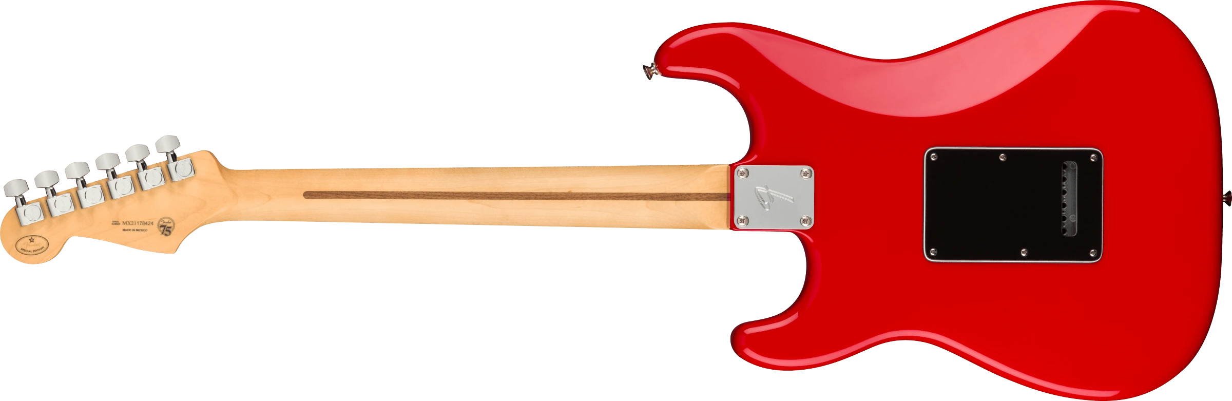 Fender® Limited Edition Player Stratocaster®, Ebony Fingerboard, Ferrari Red