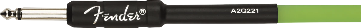Fender® Professional Glow in the Dark Cable, Green, 18.6'