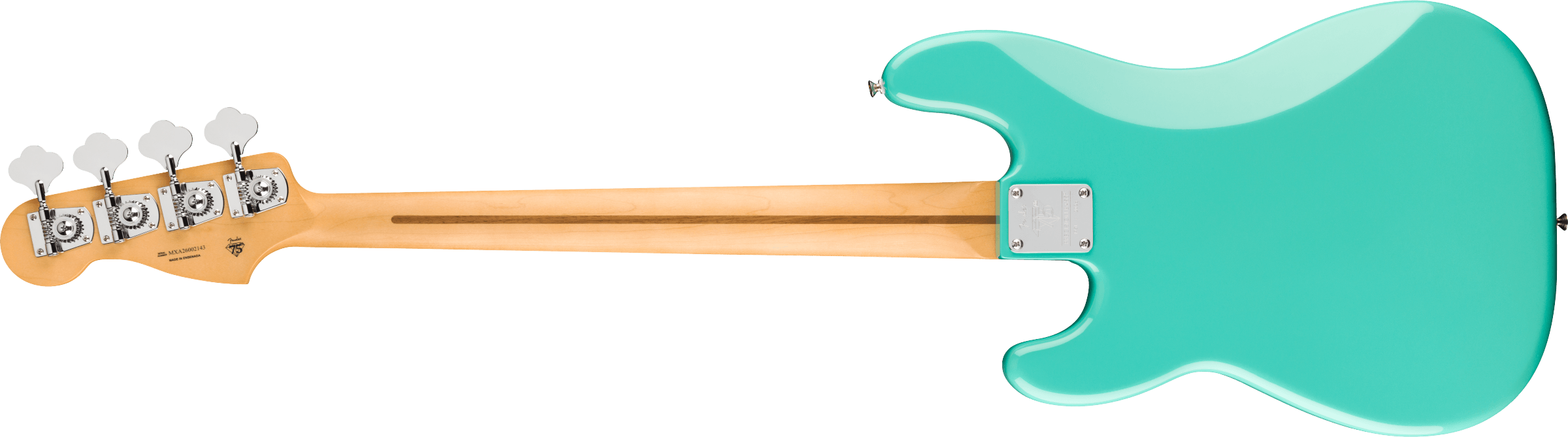 Fender® 75th Anniversary Player II Precision Bass®, Rosewood Fingerboard, Seafoam Green