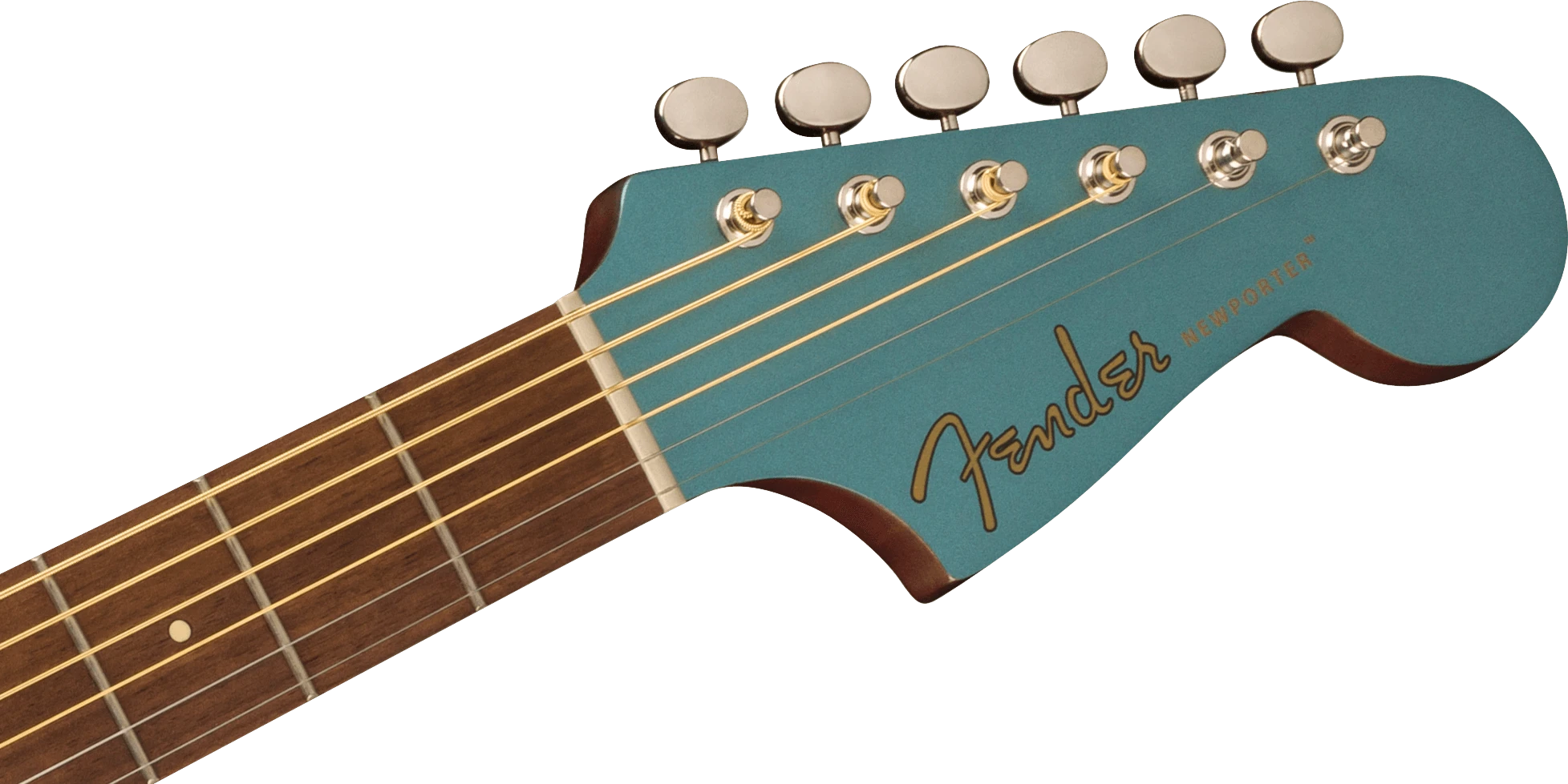 Fender® Newporter Player, Walnut Fingerboard, Black Pickguard, Tidepool