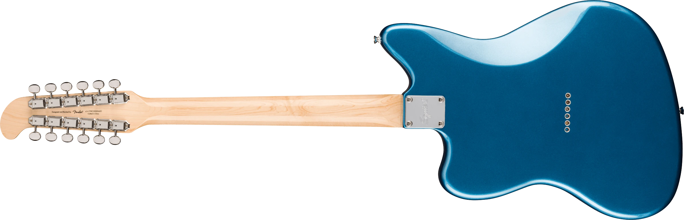 Squier® Paranormal Jazzmaster® XII, Laurel Fingerboard, Mint Pickguard, Lake Placid Blue