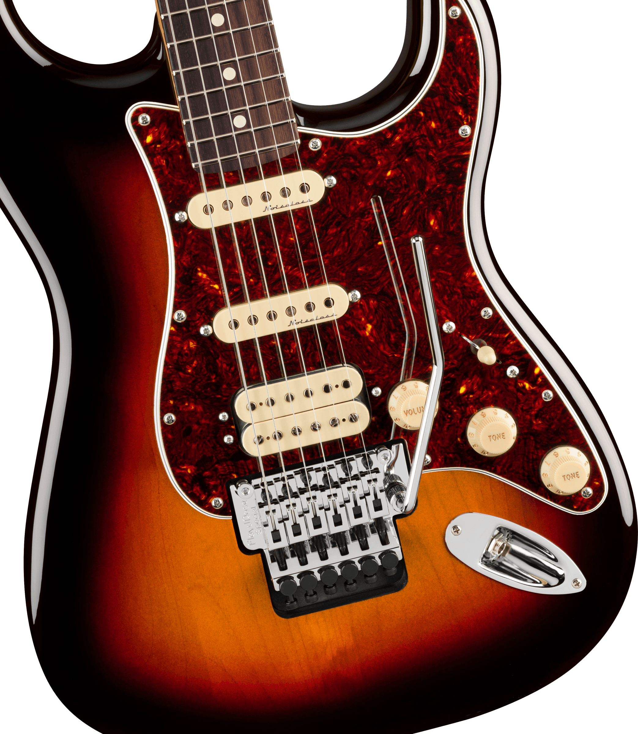 Fender® Player II Modified Stratocaster® HSS Floyd Rose®, Rosewood Fingerboard, 3-Color Sunburst