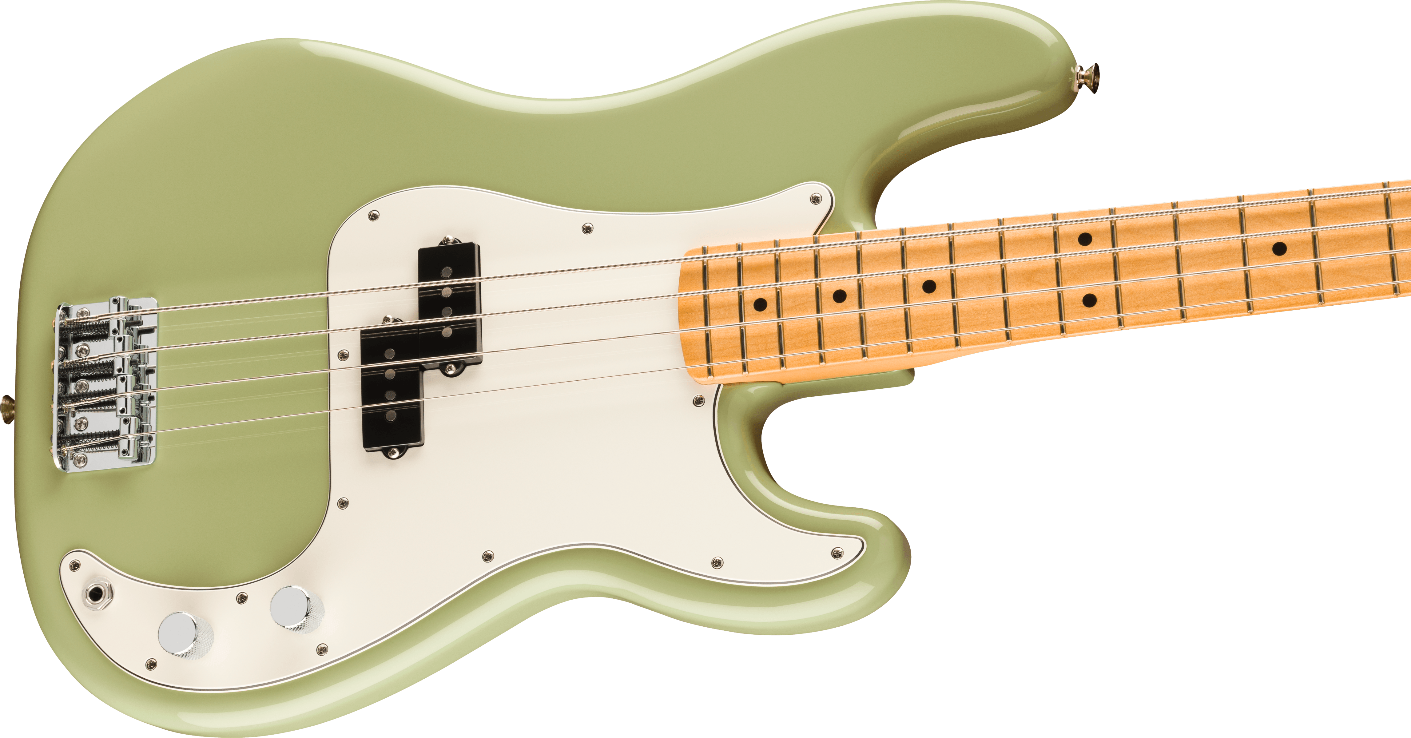 Fender® Player II Precision Bass®, Maple Fingerboard, Birch Green