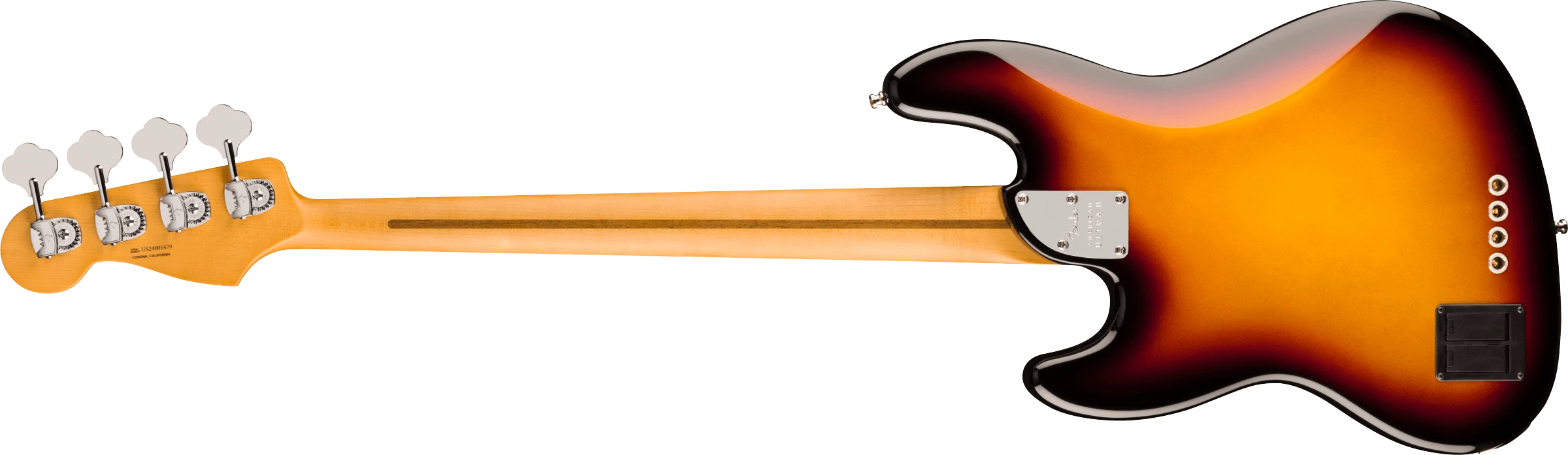 Fender® American Ultra II Jazz Bass®, Ebony Fingerboard,  Ultraburst