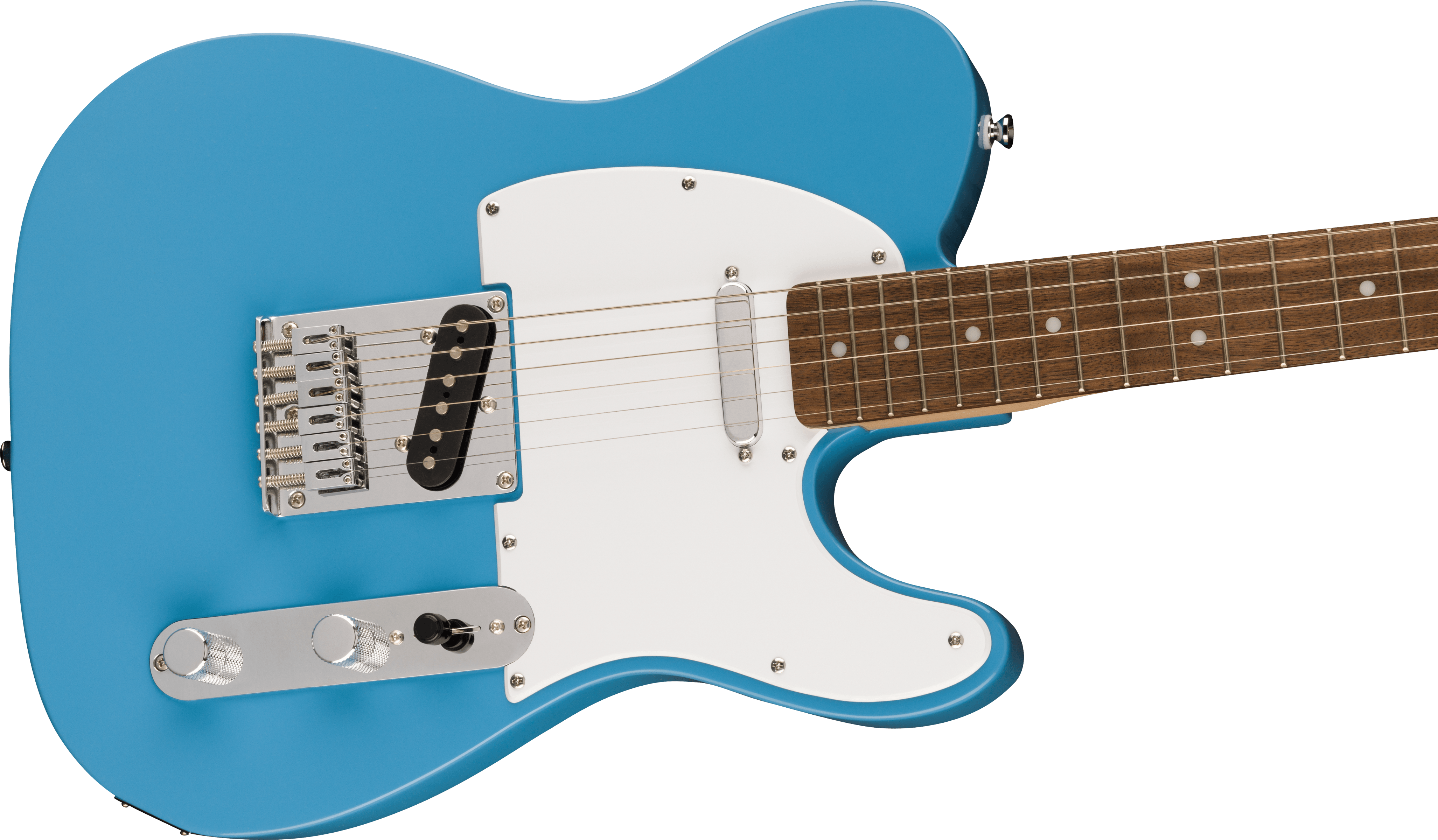 Squier® Squier Sonic® Telecaster®, Laurel Fingerboard, White Pickguard, California Blue