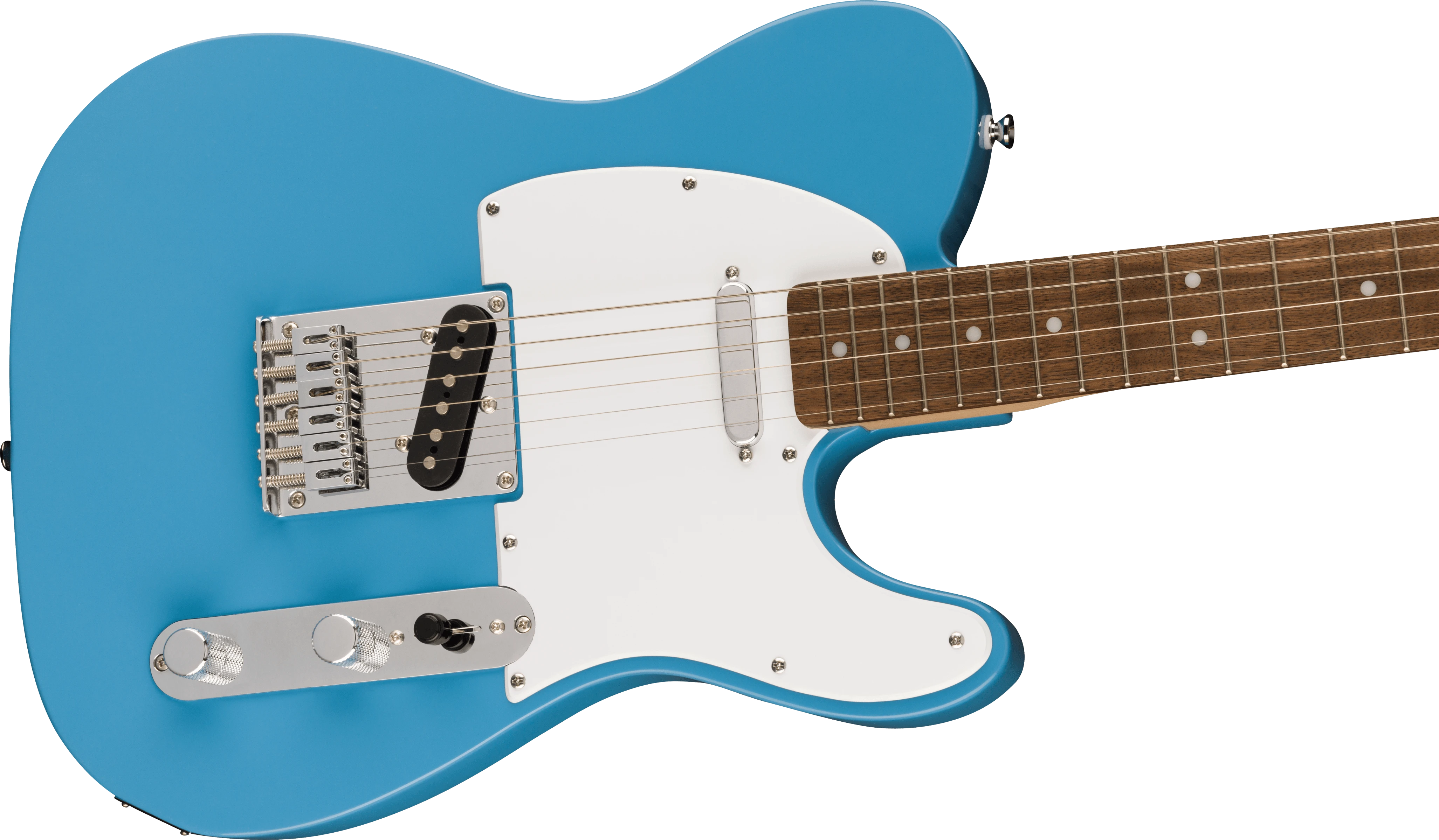 Squier® Squier Sonic® Telecaster®, Laurel Fingerboard, White Pickguard, California Blue