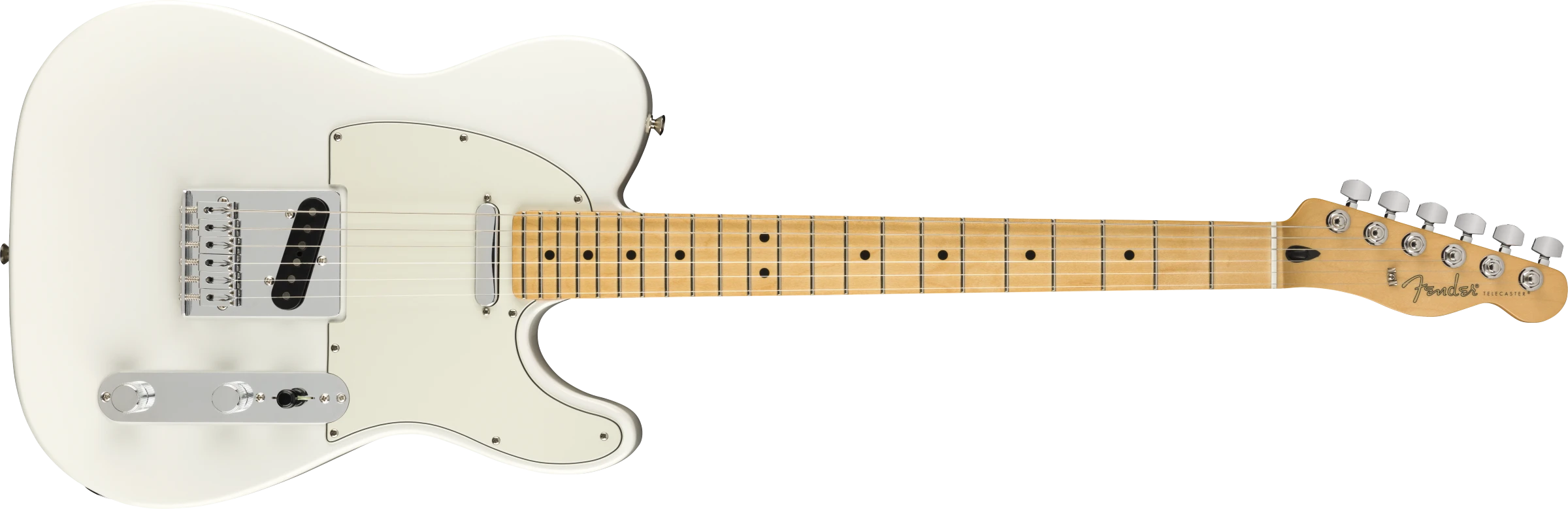 Fender® Player Telecaster®, Maple Fingerboard, Polar White