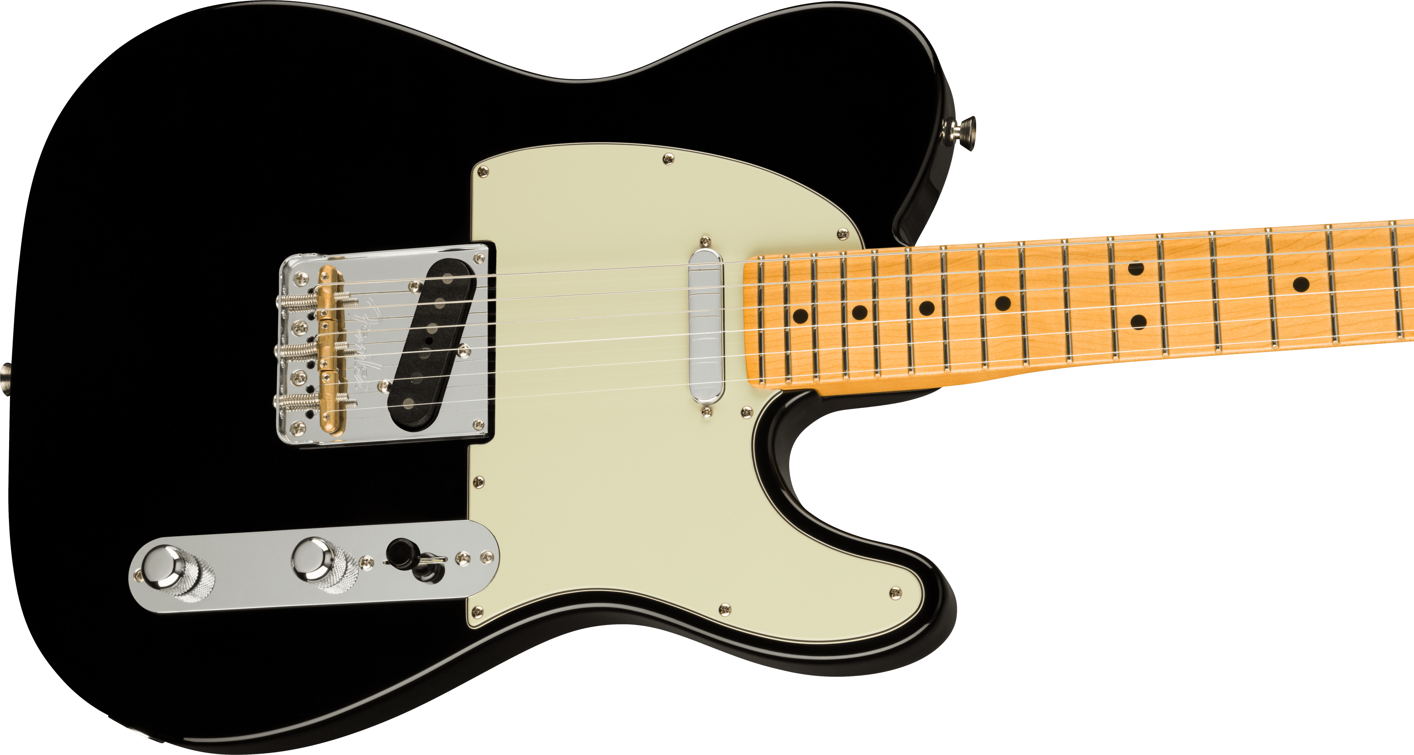 Fender® American Professional II Telecaster®, Maple Fingerboard, Black