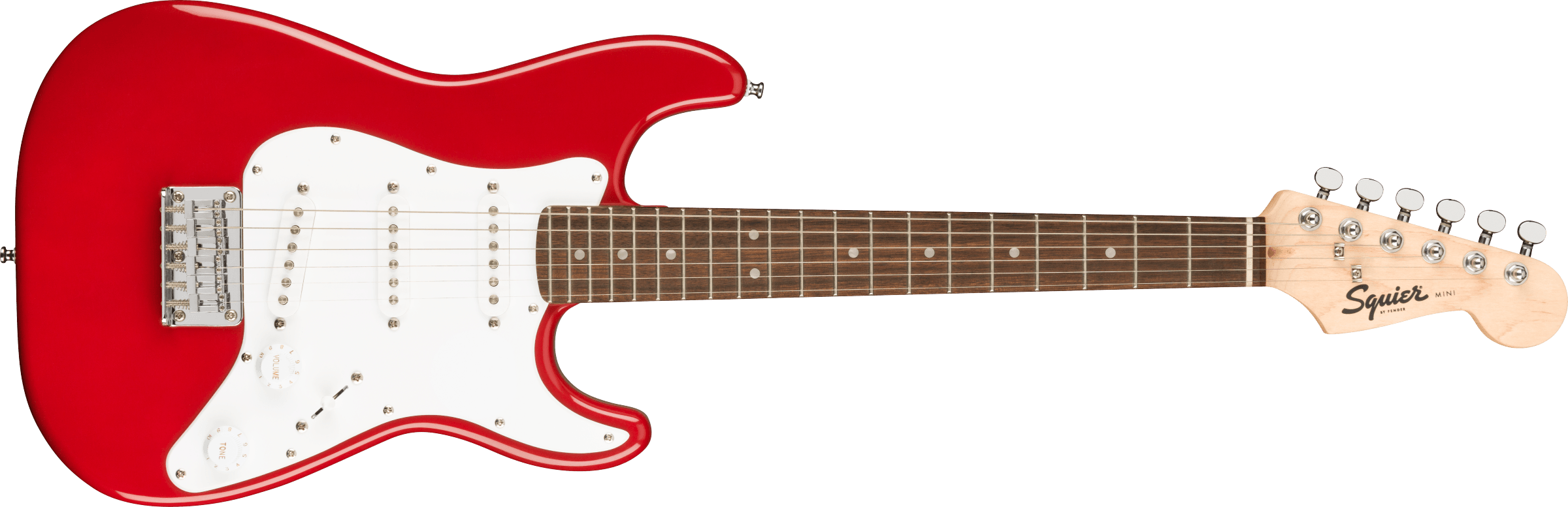 Squier® Mini Stratocaster®, Laurel Fingerboard, Dakota Red