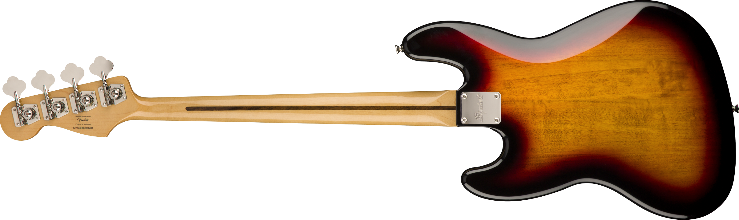 Squier® Classic Vibe '60s Jazz Bass® Fretless, Laurel Fingerboard, 3-Color Sunburst