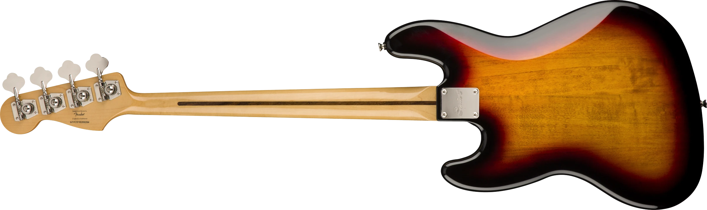 Squier® Classic Vibe '60s Jazz Bass® Fretless, Laurel Fingerboard, 3-Color Sunburst
