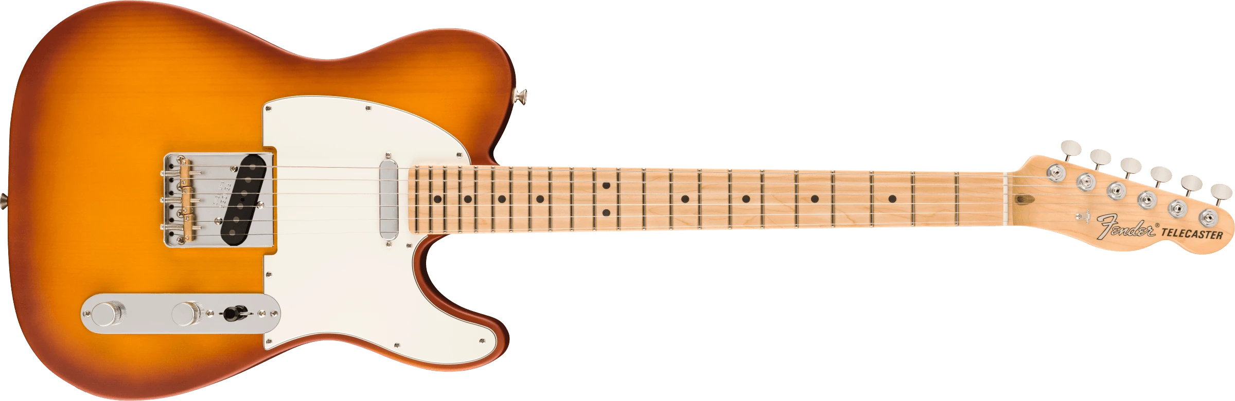 Fender® Limited Edition American Performer Timber Telecaster®, Maple Fingerboard, Honey Burst