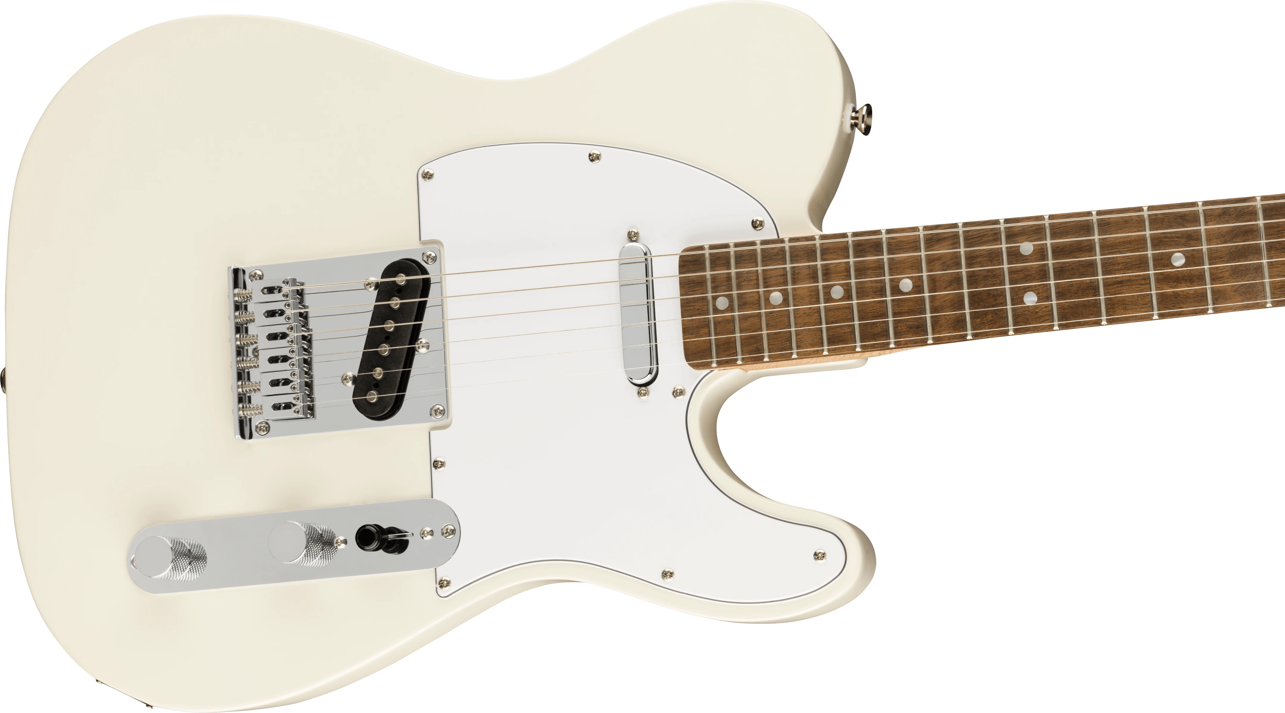 Squier® Affinity Series™ Telecaster®, Laurel Fingerboard, White Pickguard, Olympic White