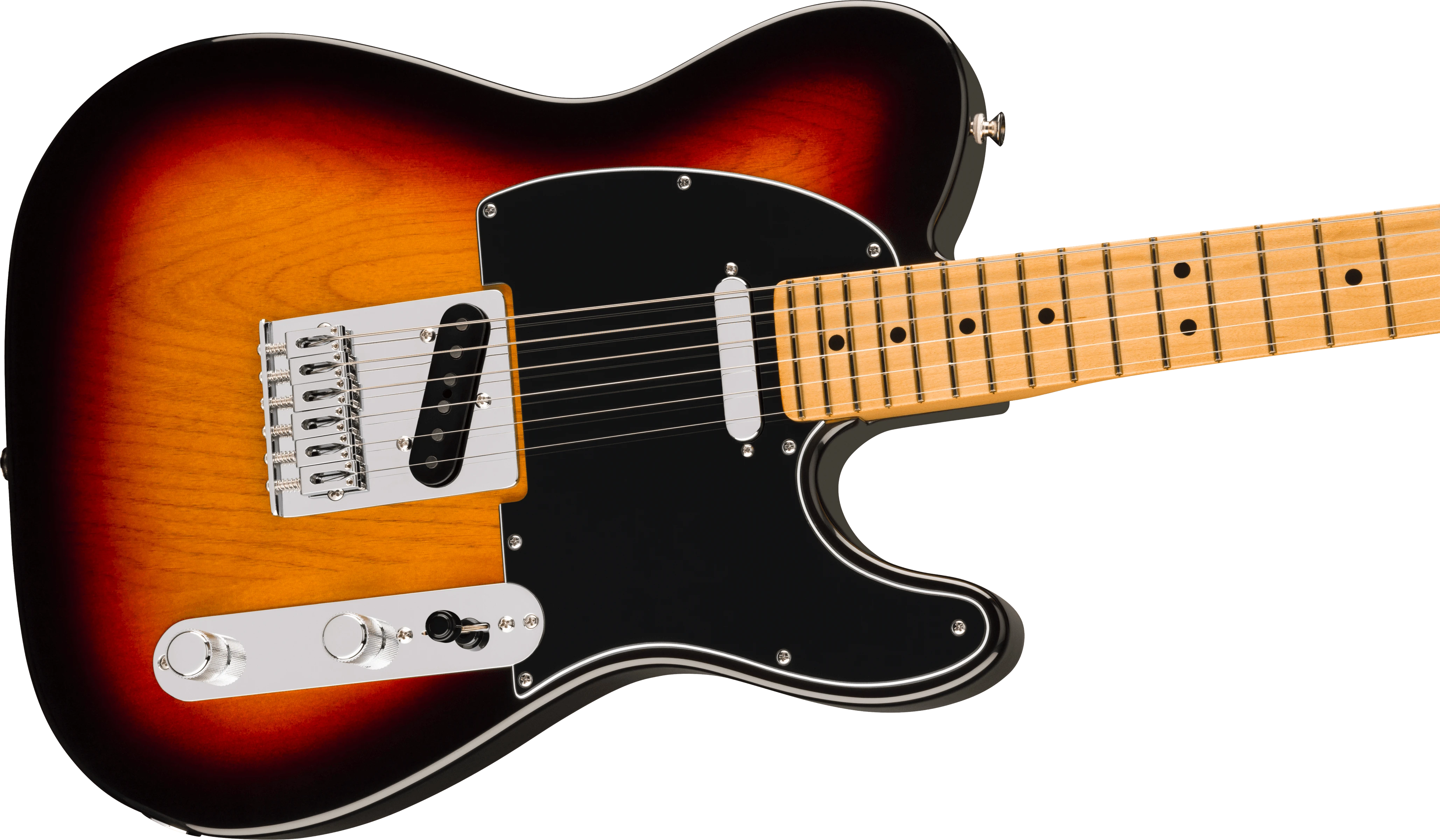 Fender® Player II Telecaster®, Maple Fingerboard, 3-Color Sunburst