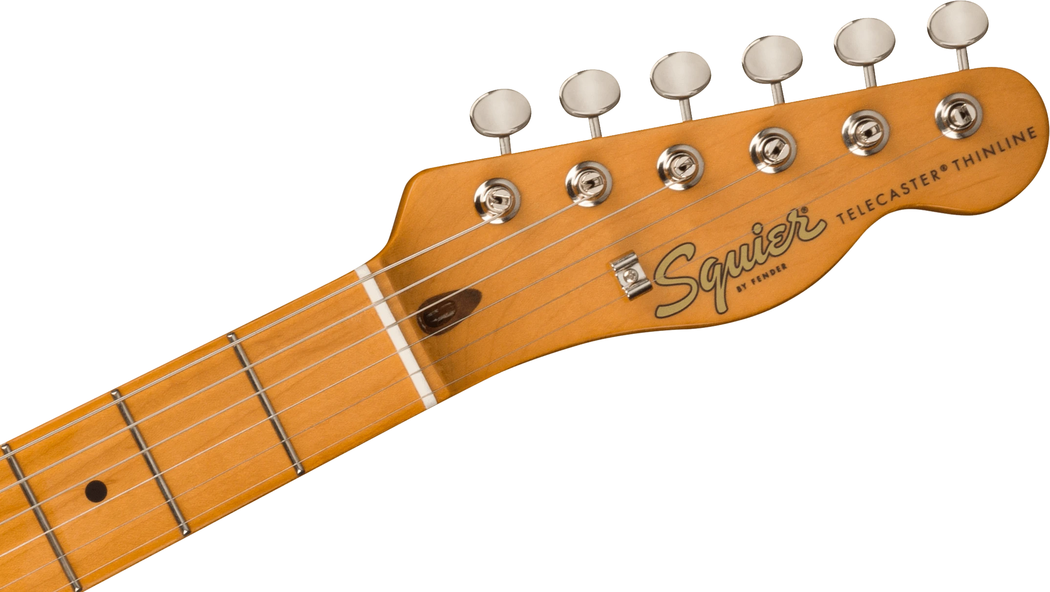 Squier® FSR Classic Vibe '60s Telecaster® Thinline, Maple Fingerboard, Parchment Pickguard, Aztec Gold