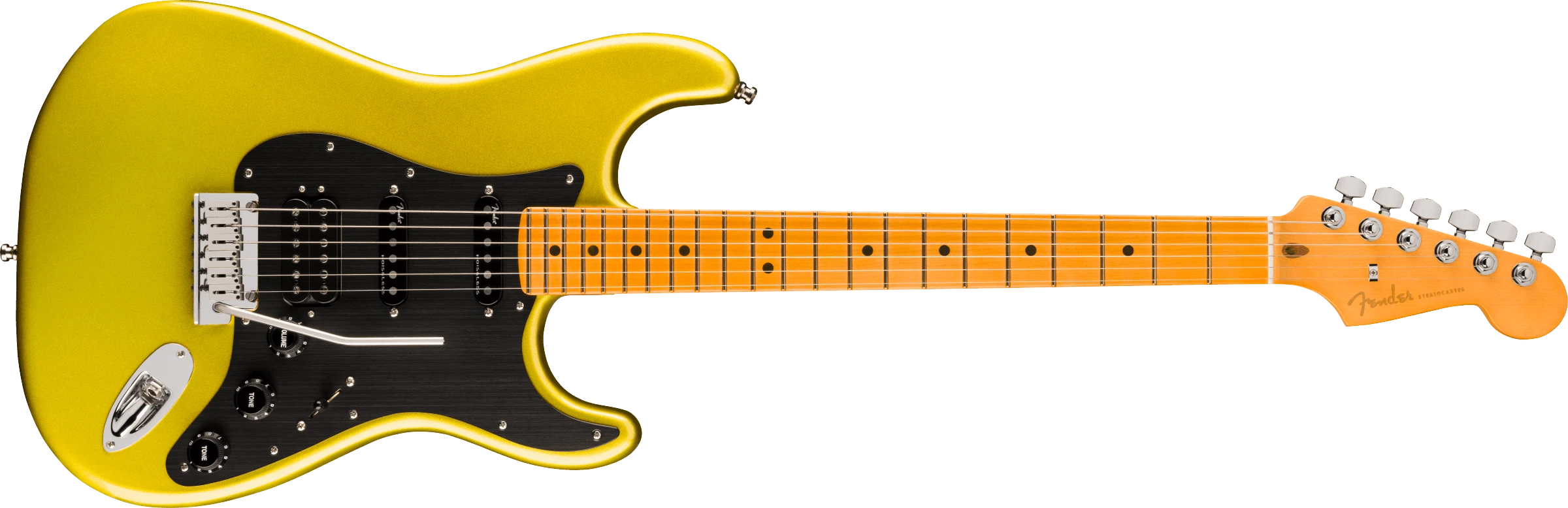 Fender® American Ultra II Stratocaster® HSS, Maple Fingerboard, Solar Flare