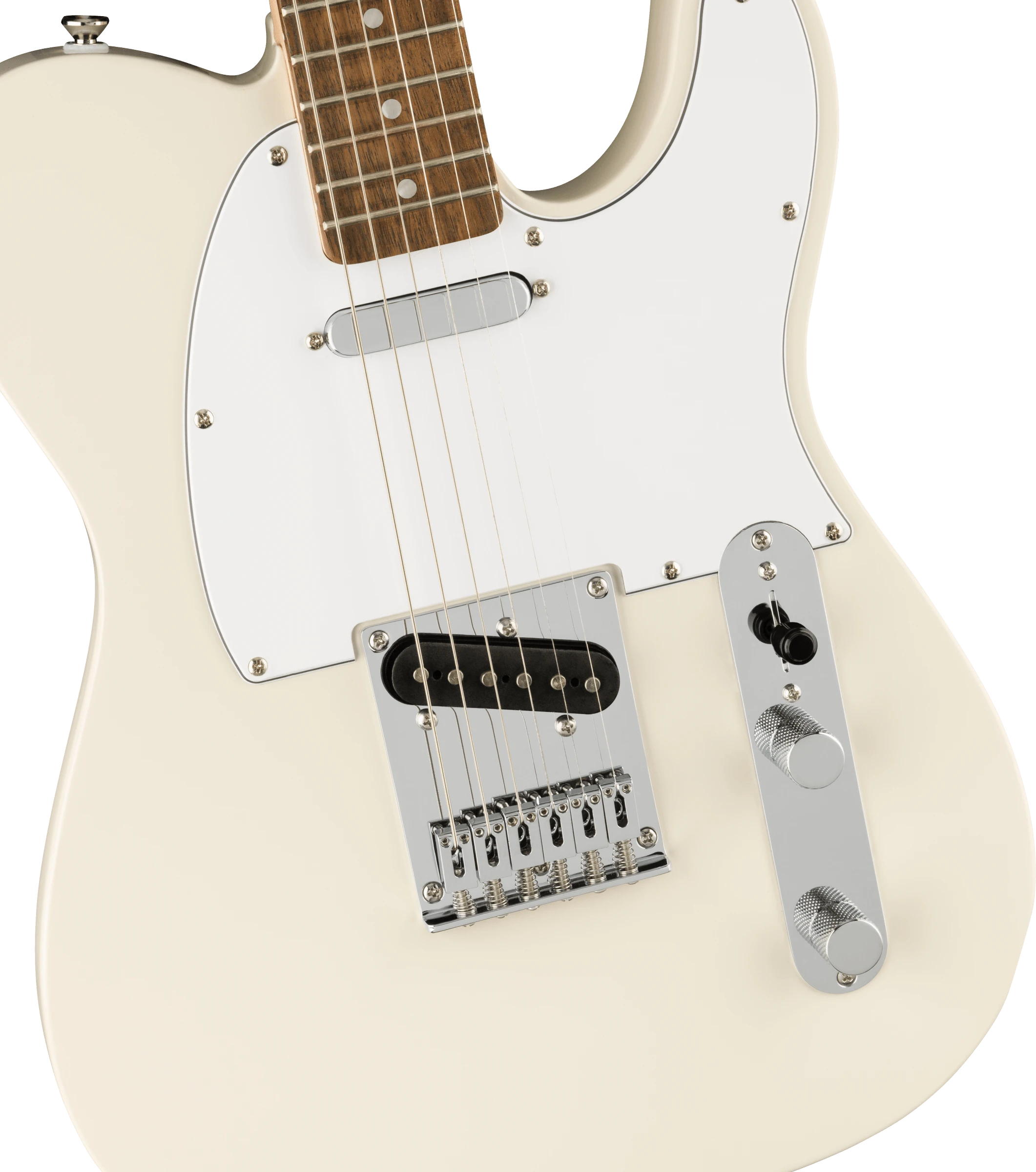 Squier® Affinity Series™ Telecaster®, Laurel Fingerboard, White Pickguard, Olympic White