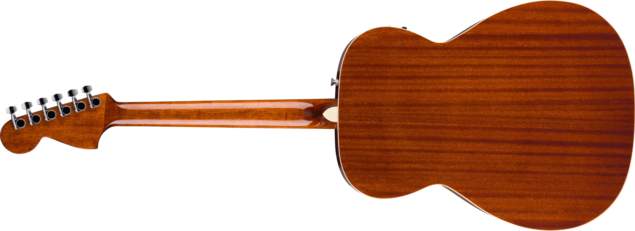 Fender® California Standard Monterey™ E, Sapele Top, Ivory Pickguard, Natural Sapele