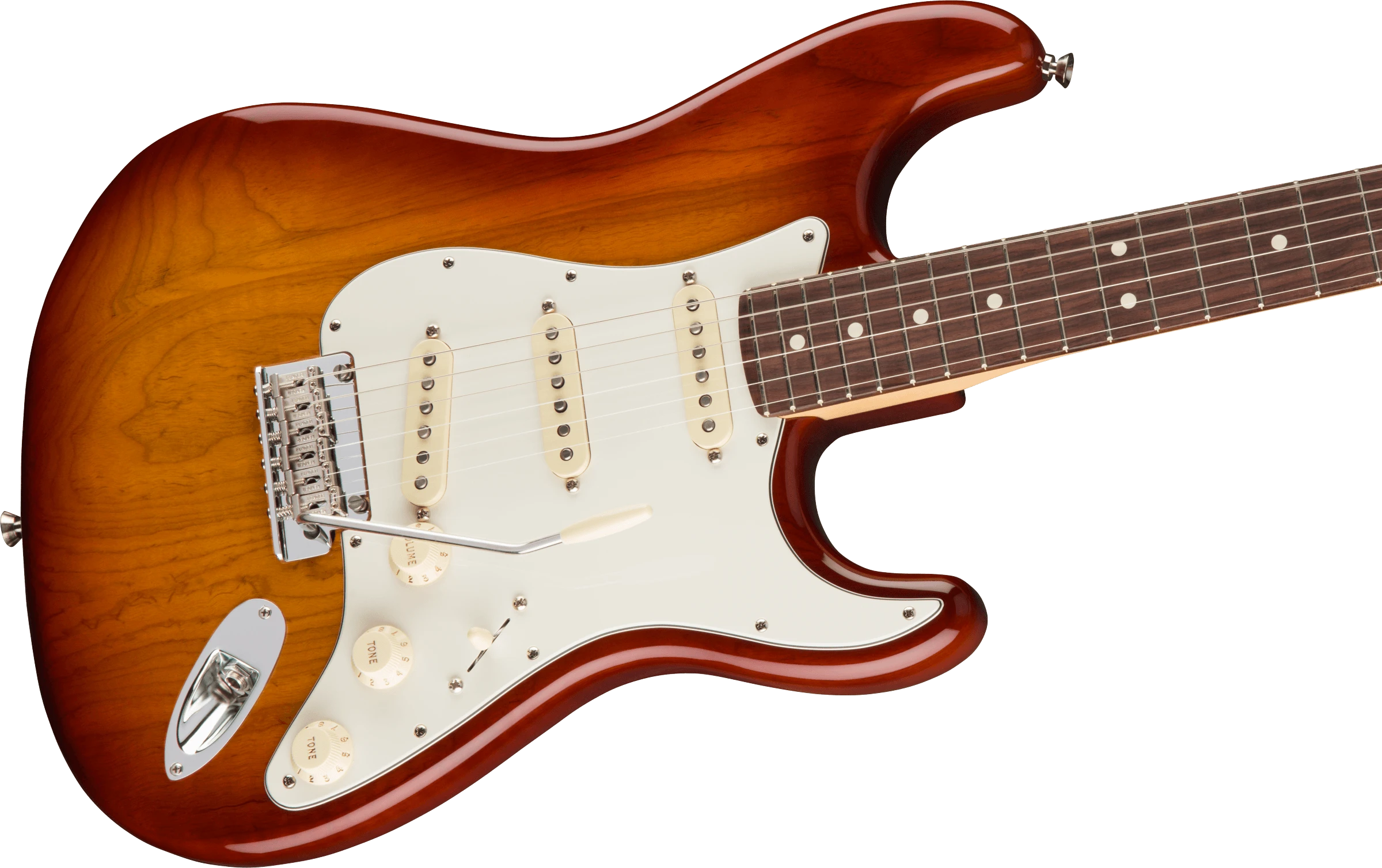 Fender® American Pro Stratocaster®, Rosewood Fingerboard, Sienna Sunburst