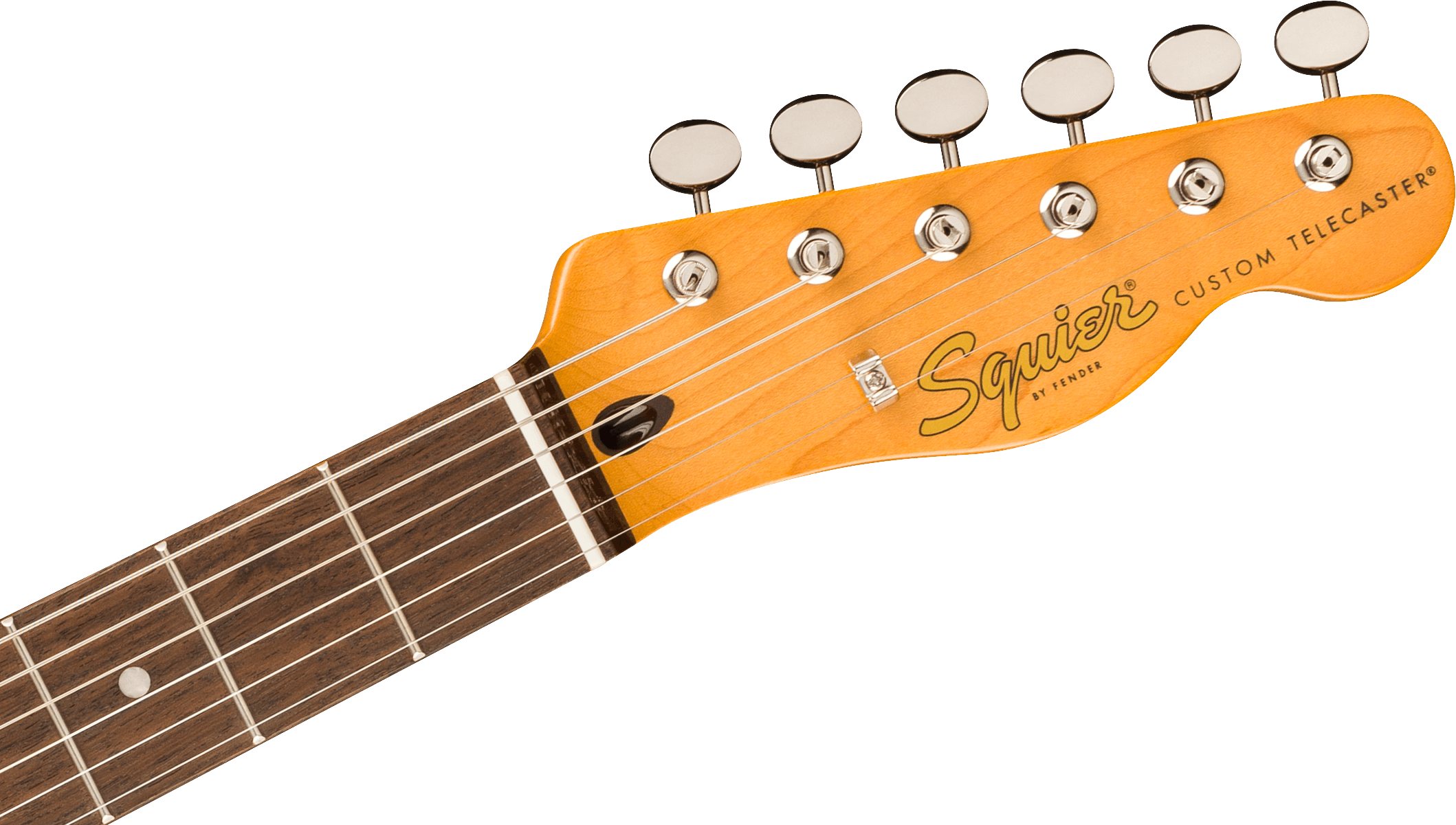 Squier® Classic Vibe™ Custom Telecaster® SH with Bigsby, Parchment Pickguard, Lake Placid Blue