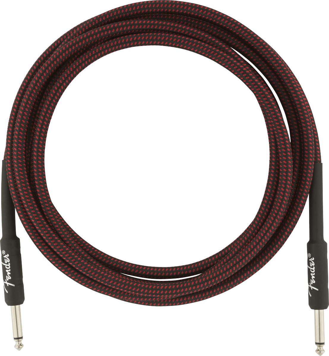 Fender®  Professional Series Instrument Cables, 10', Red Tweed Fender®  Professional Series Instrument Cables, 10', Red Tweed