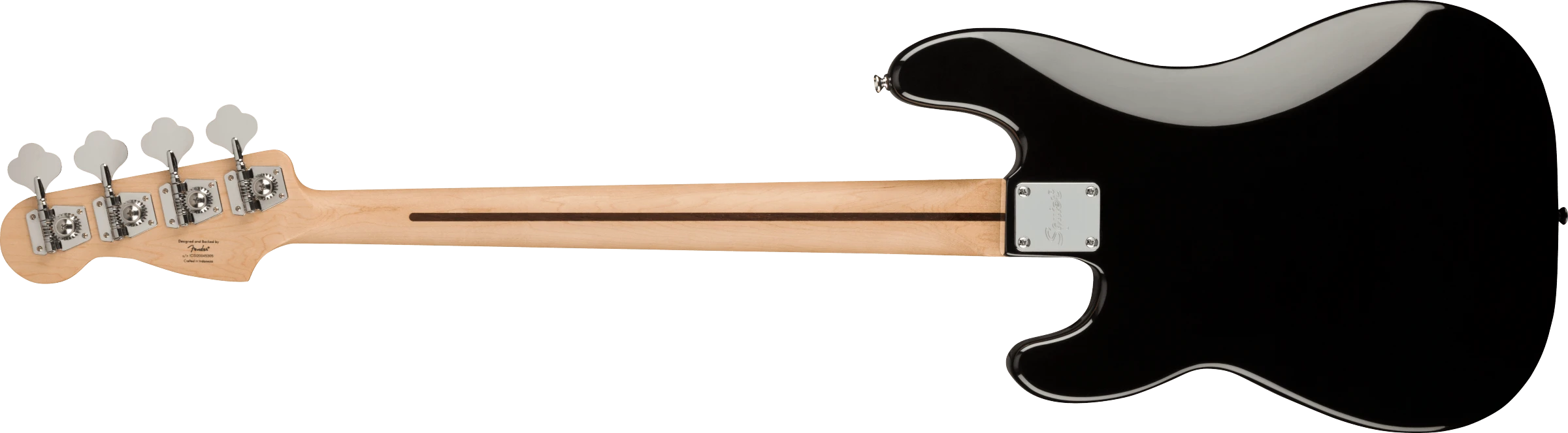 Squier® Affinity Series™ Precision Bass® PJ Pack, Maple Fingerboard, Black, Gig Bag, Rumble 15 - 230V EU