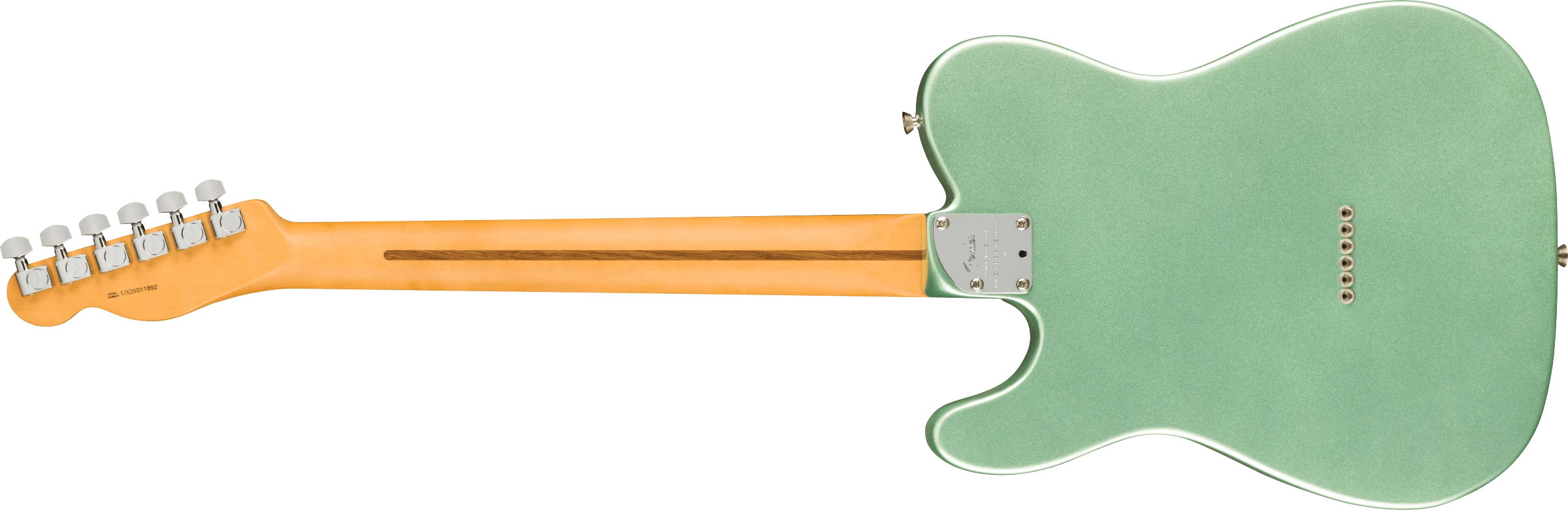 Fender® American Professional II Telecaster®, Rosewood Fingerboard, Mystic Surf Green