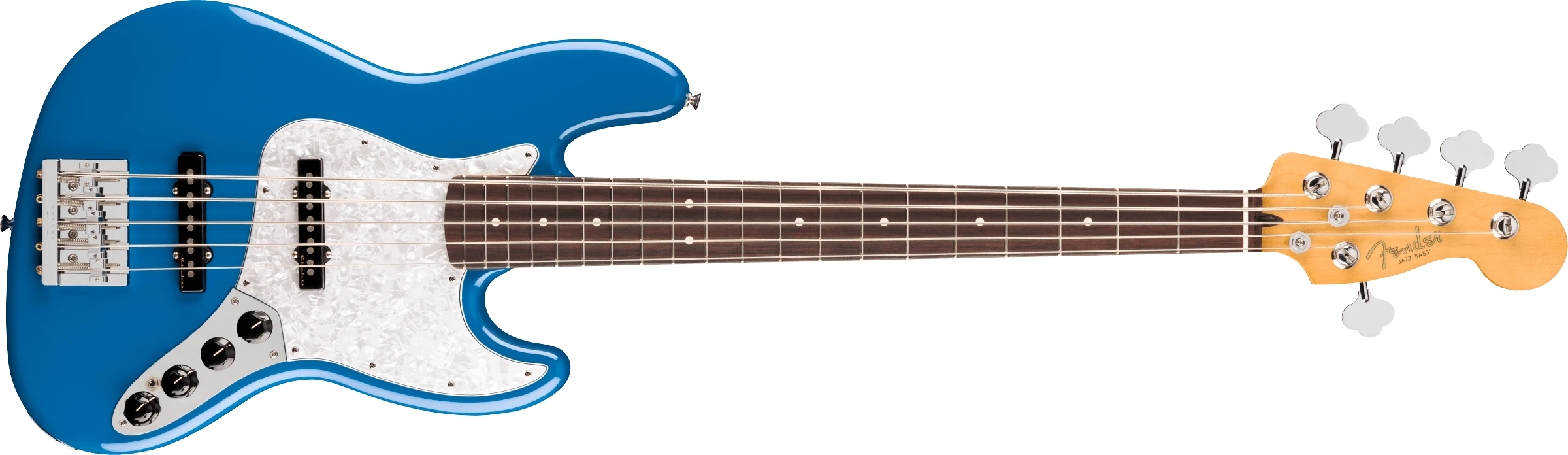 Fender® Player II Modified Active Jazz Bass® V, Rosewood Fingerboard, Electric Blue