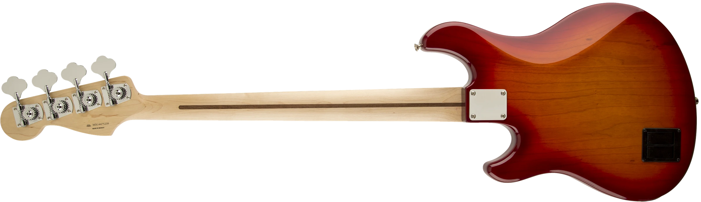Fender® Deluxe Dimension Bass IV, Rosewood Fingerboard, Aged Cherry Burst