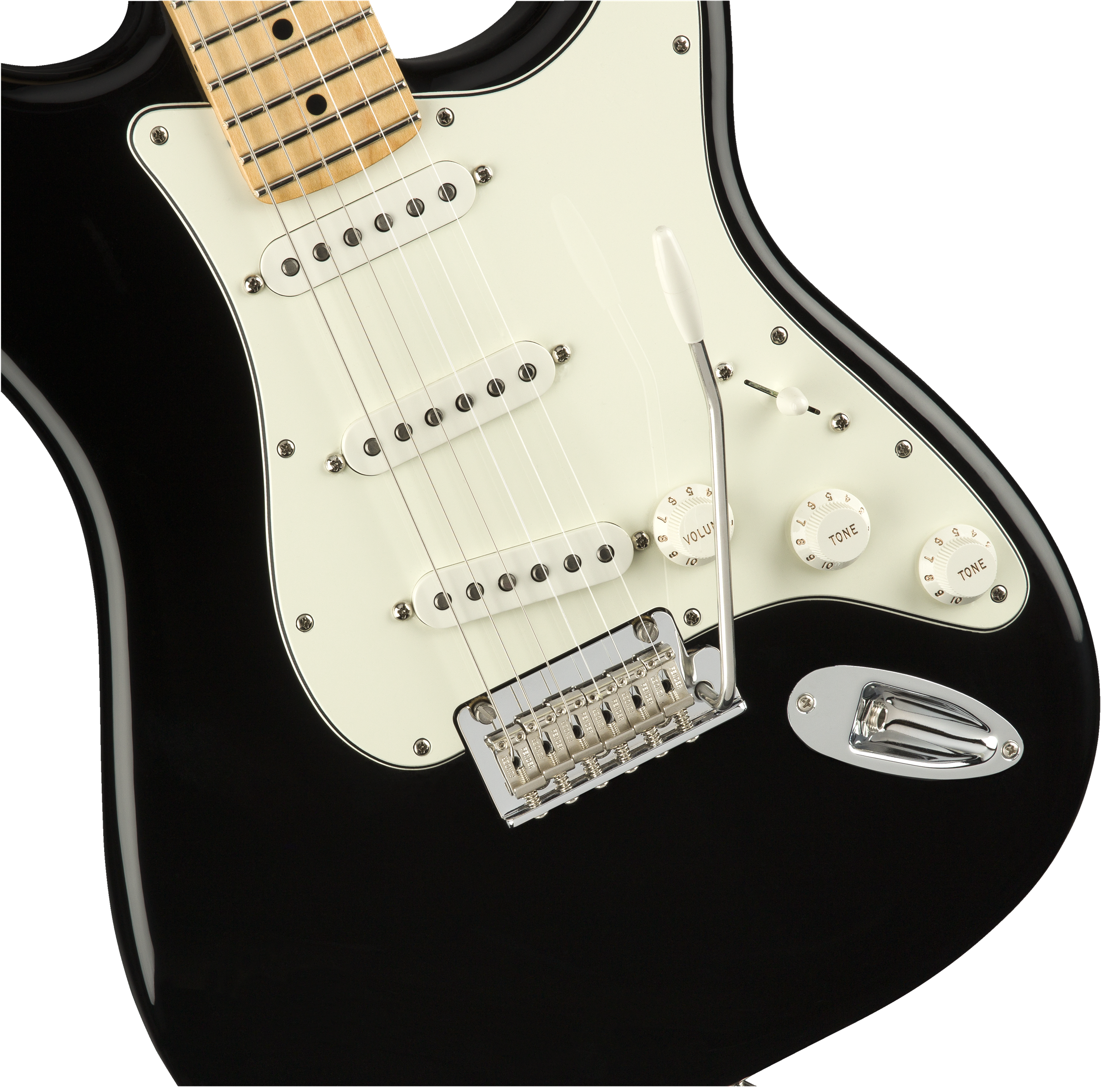 Fender® Player Stratocaster®, Maple Fingerboard, Black