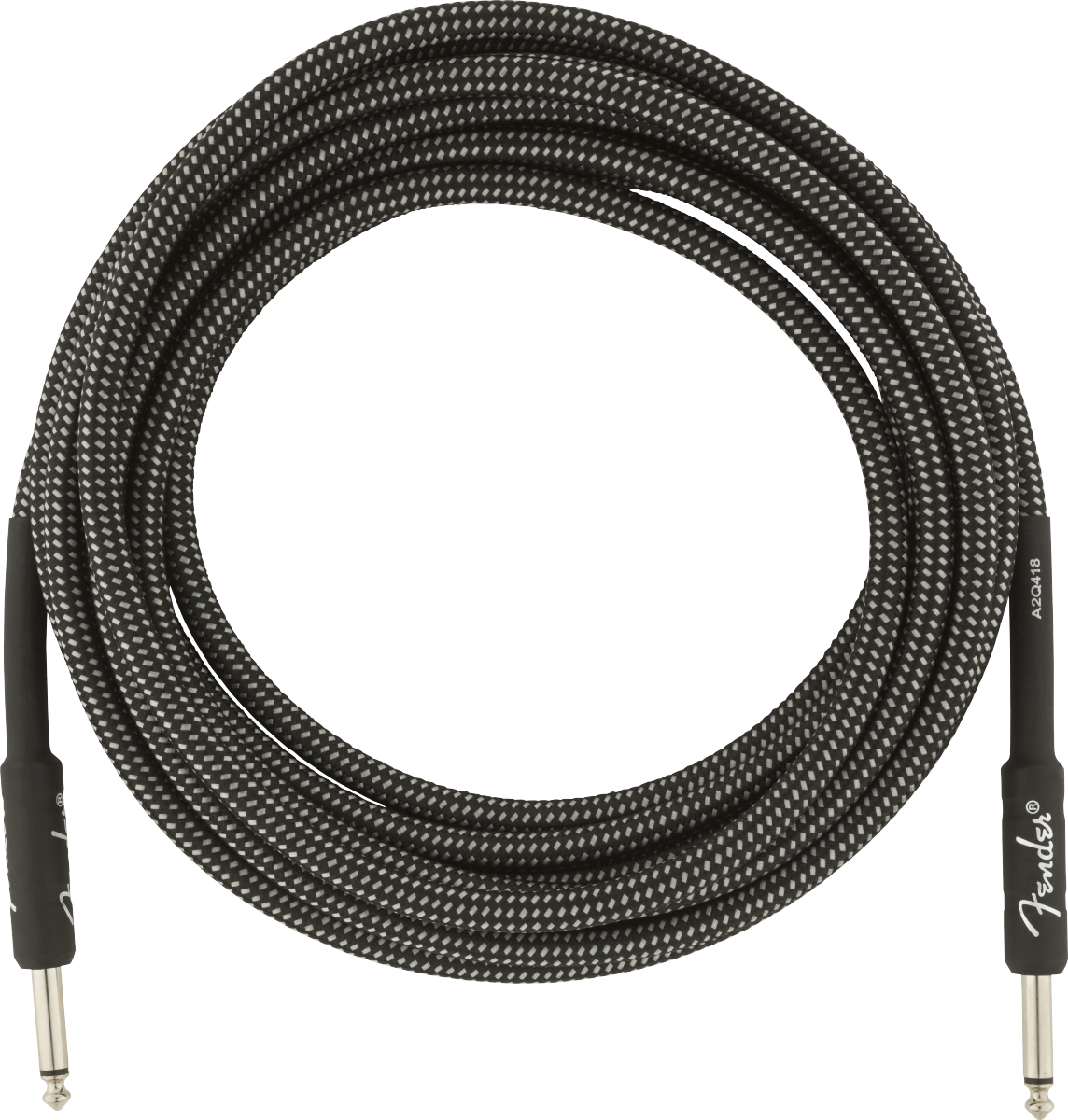 Fender® Professional Series Instrument Cable, 15', Gray Tweed