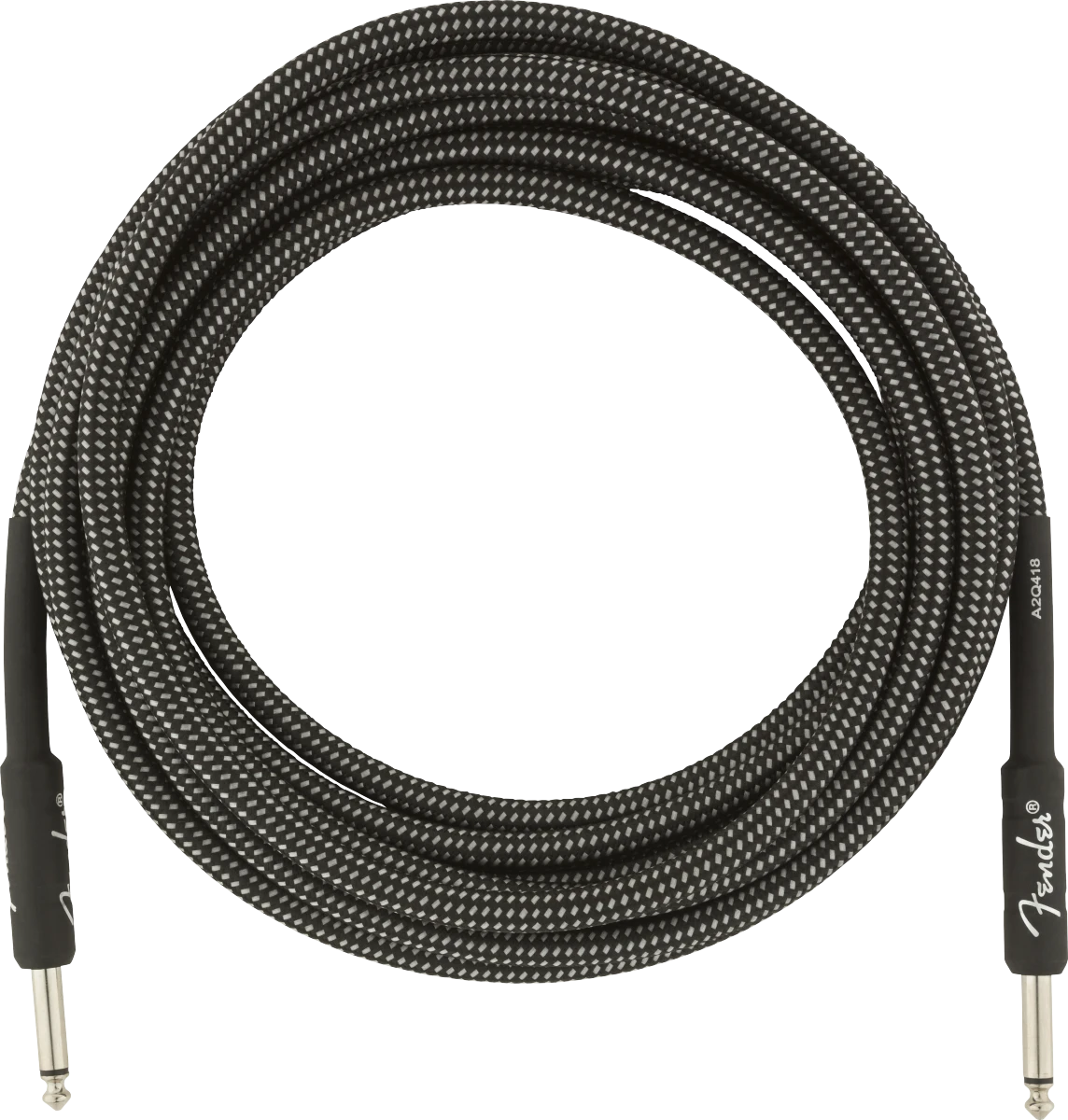 Fender® Professional Series Instrument Cable, 15', Gray Tweed