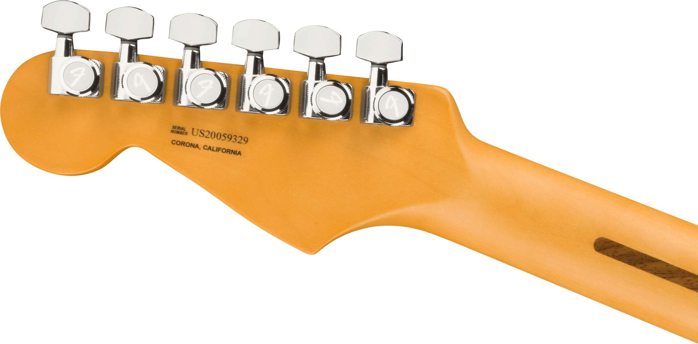 Fender® American Ultra Luxe Stratocaster®, Maple Fingerboard, 2-Color Sunburst