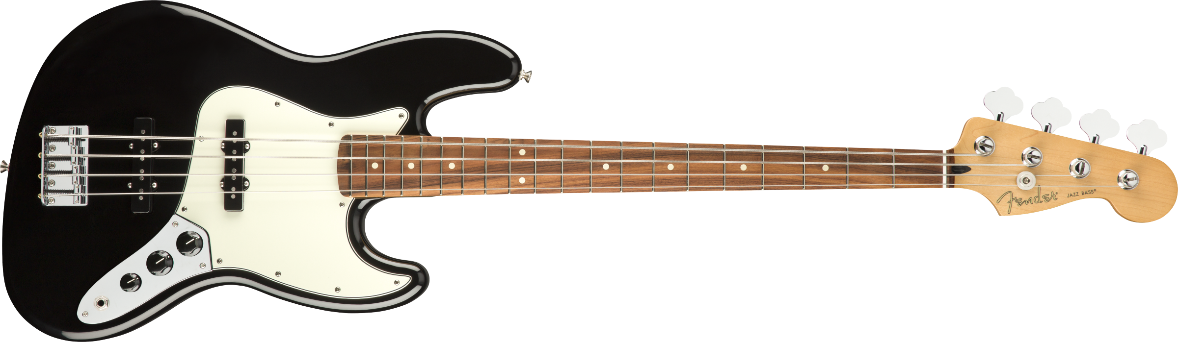 Fender® Player Jazz Bass®, Pau Ferro Fingerboard, Black