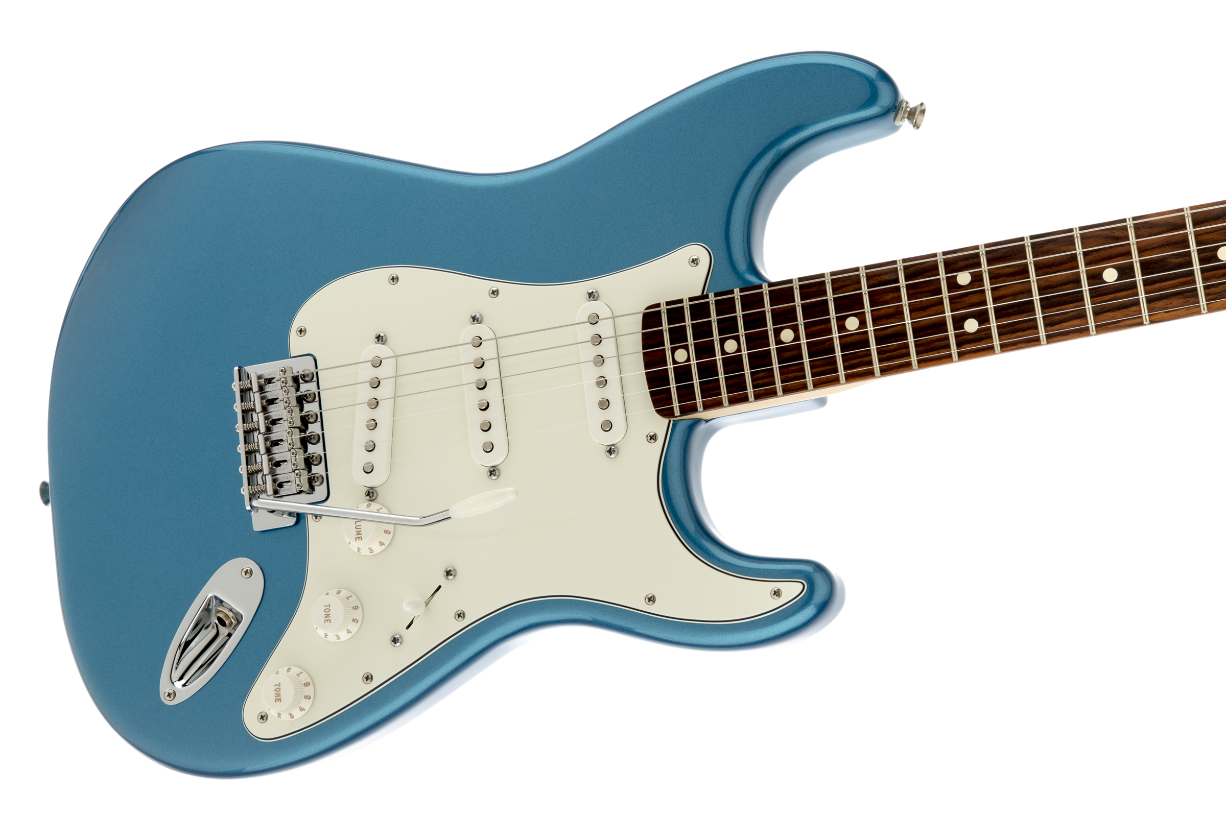 Fender® Standard Stratocaster®, Rosewood Fingerboard, Lake Placid Blue