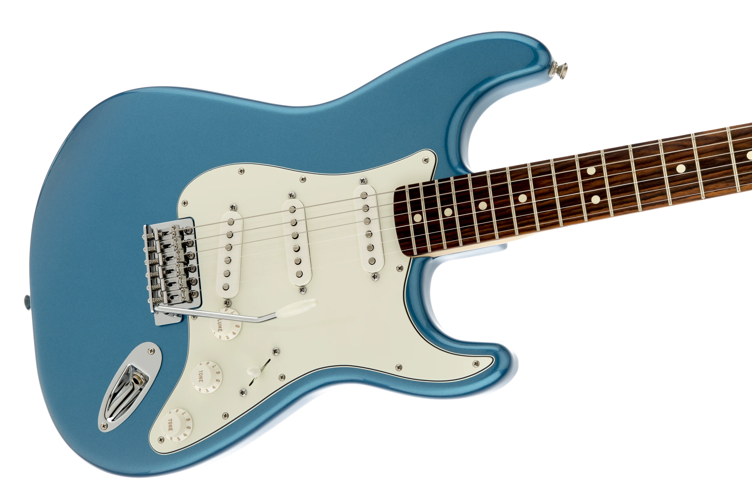 Fender® Standard Stratocaster®, Rosewood Fingerboard, Lake Placid Blue