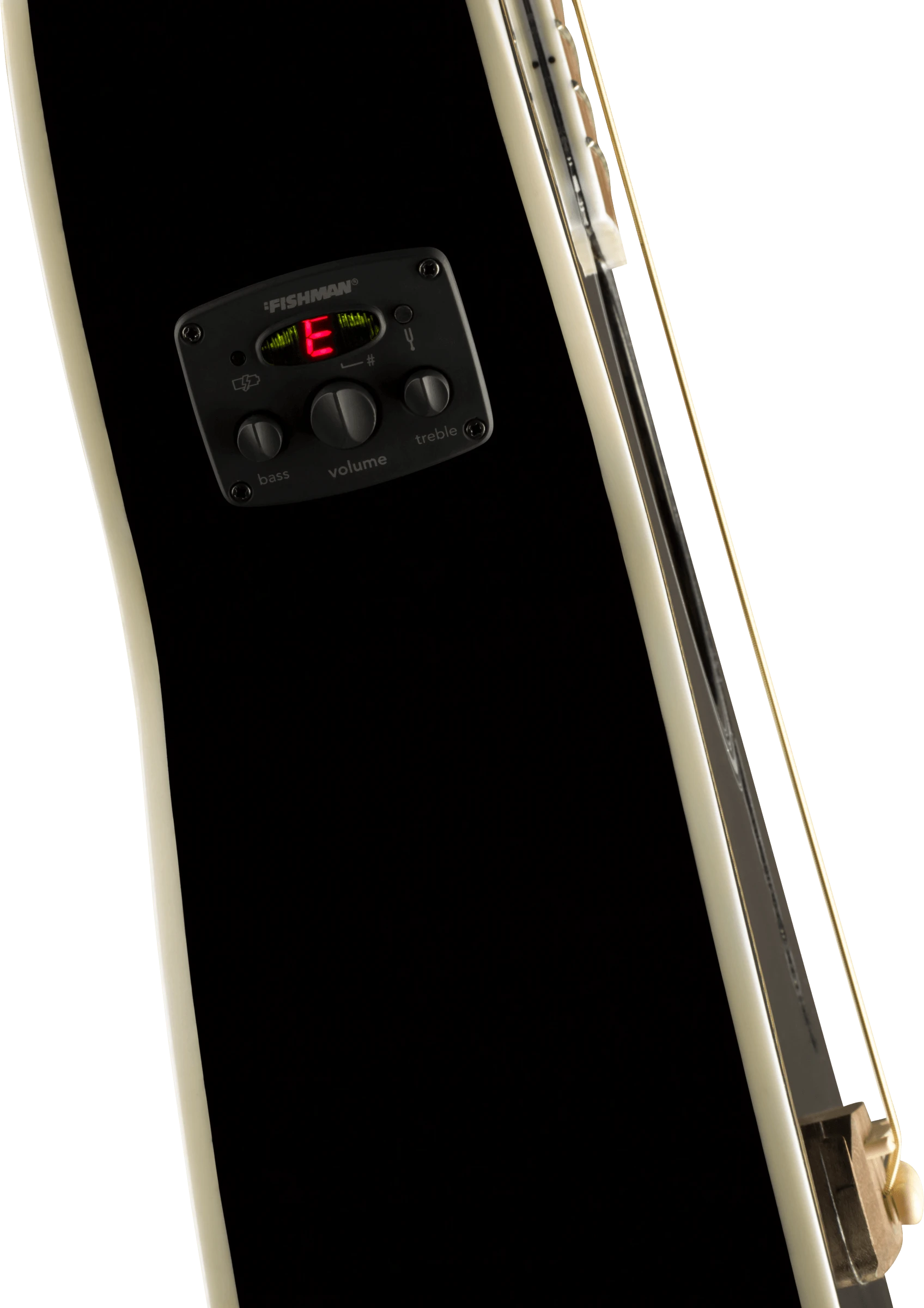 Fender® FA-135CE Concert, Walnut Fingerboard, Black