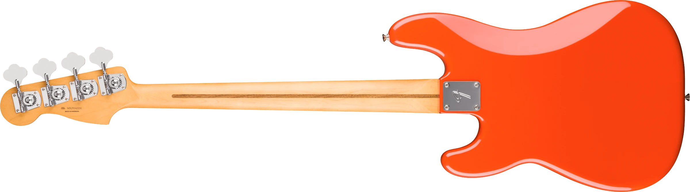 Fender® Player II Precision Bass®, Maple Fingerboard, Rallye Orange