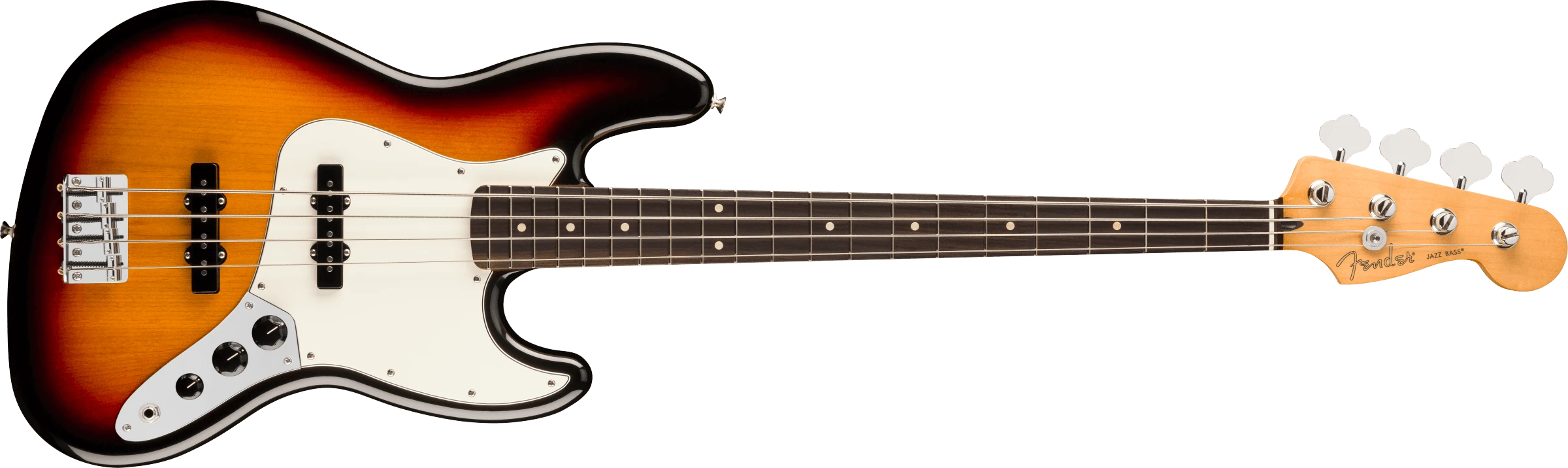 Fender® Player II Jazz Bass®, Rosewood Fingerboard, 3-Color Sunburst