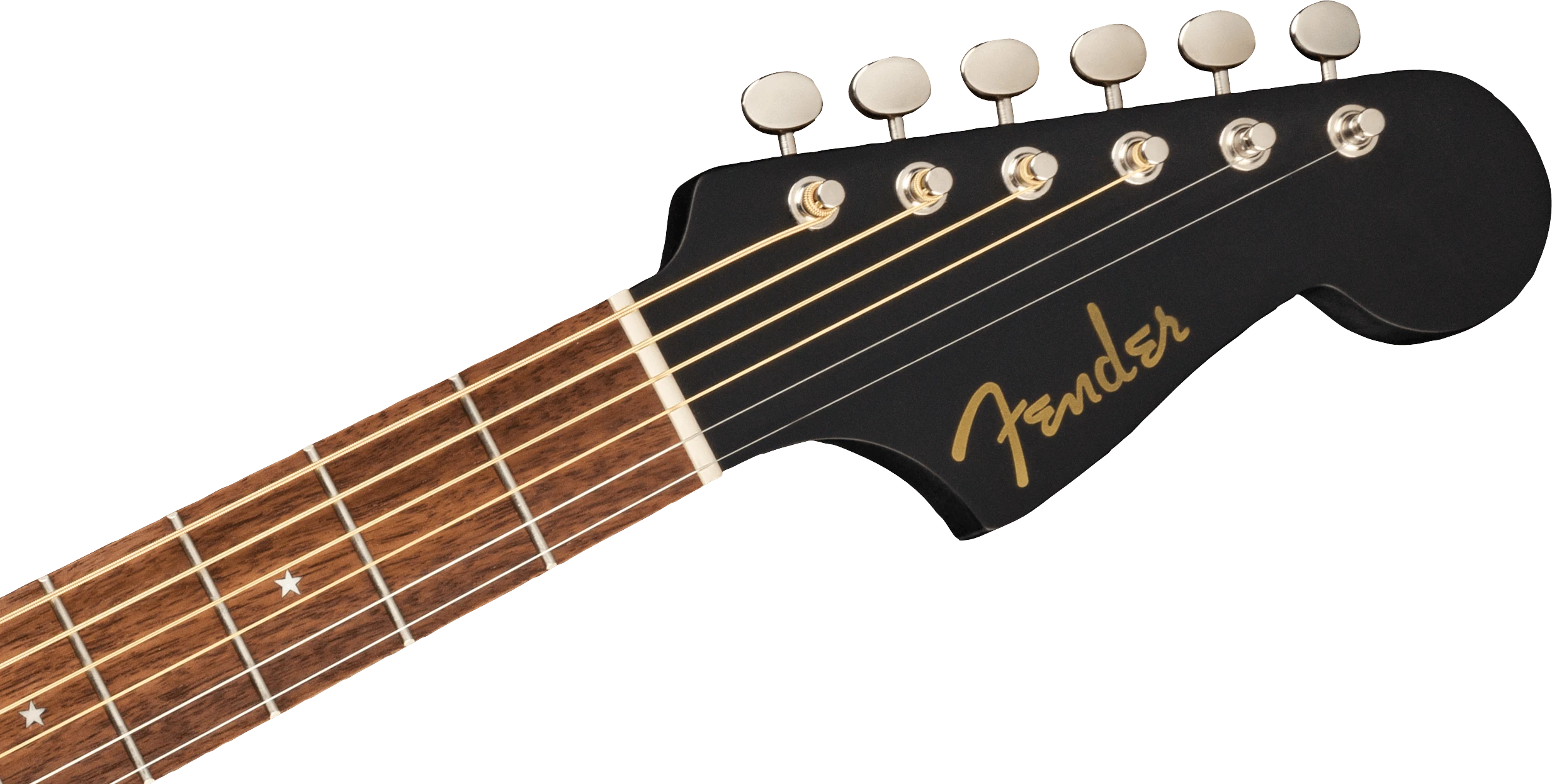Fender® Joe Strummer Campfire, Walnut Fingerboard, Matte Black