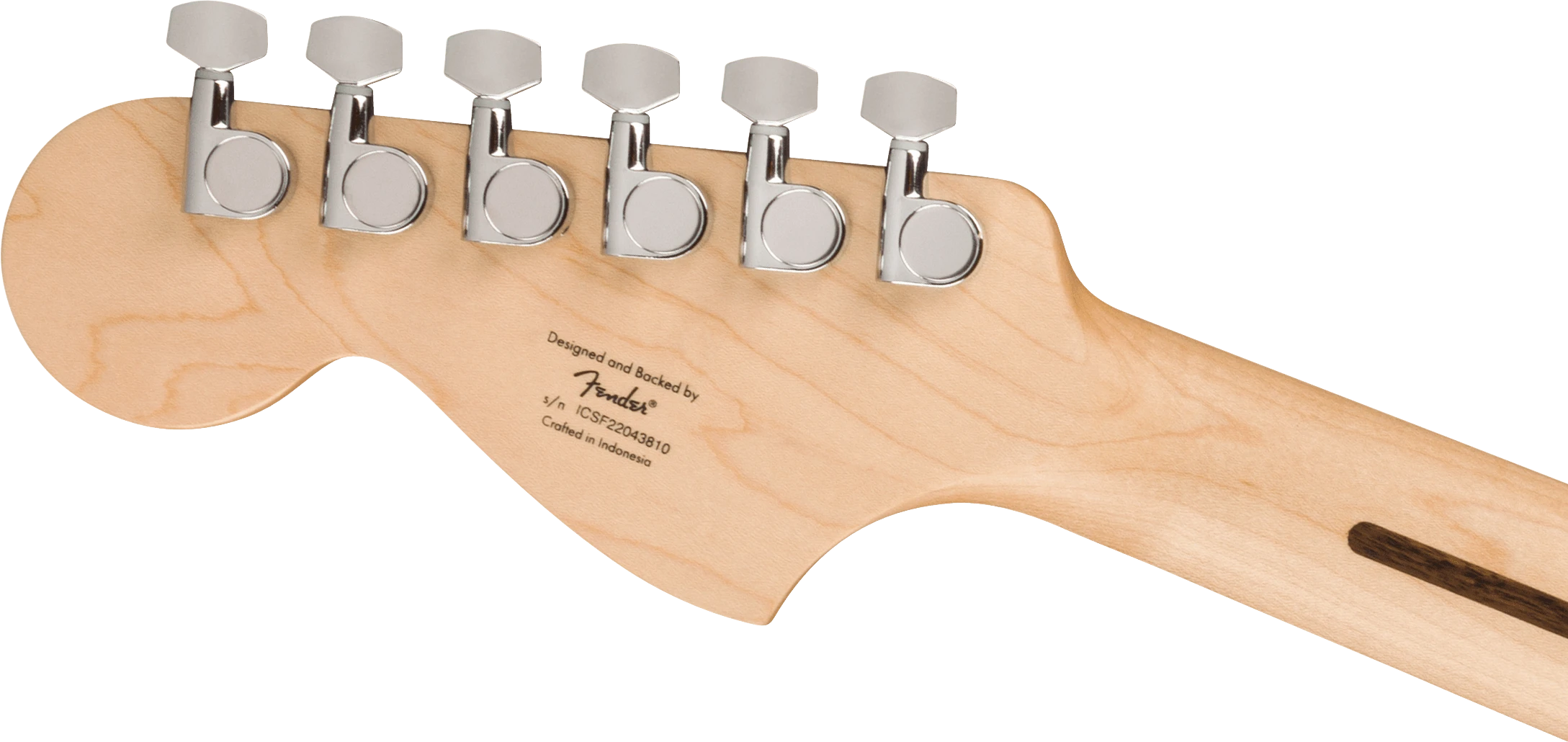 Squier® Squier Sonic® Mustang®, Maple Fingerboard, White Pickguard, Torino Red