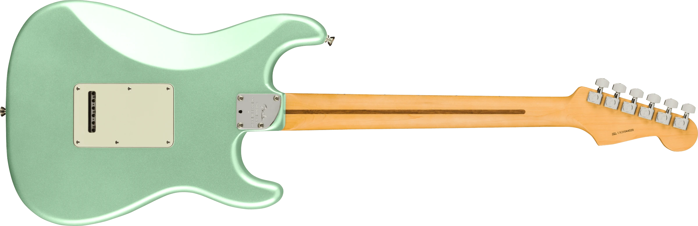 Fender® American Professional II Stratocaster® Left-Hand, Maple Fingerboard, Mystic Surf Green